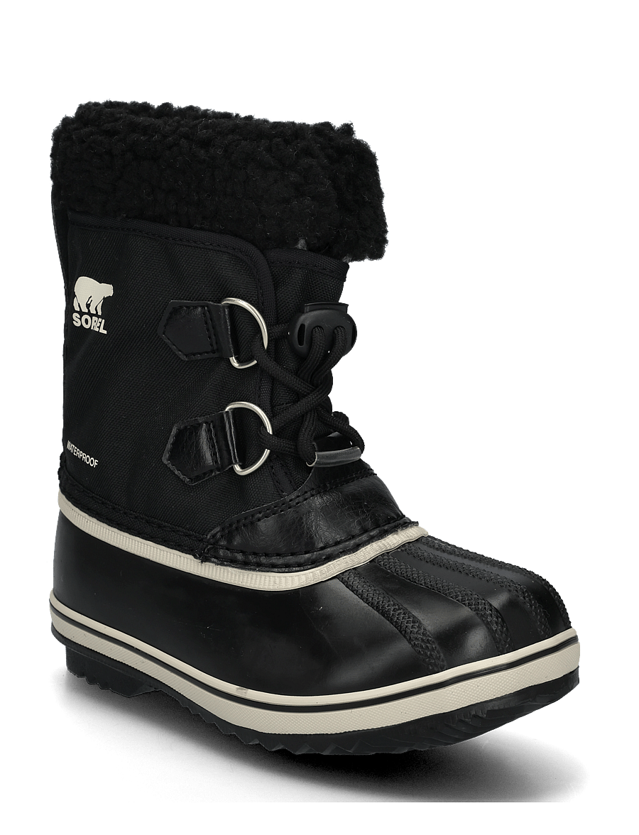 Sorel - LITTLE KIDS YOOT PAC NYLON WP - vandringsskor - black, black - 0