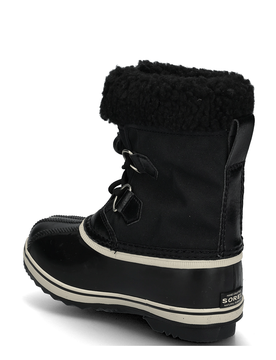 Sorel - LITTLE KIDS YOOT PAC NYLON WP - vandringsskor - black, black - 1