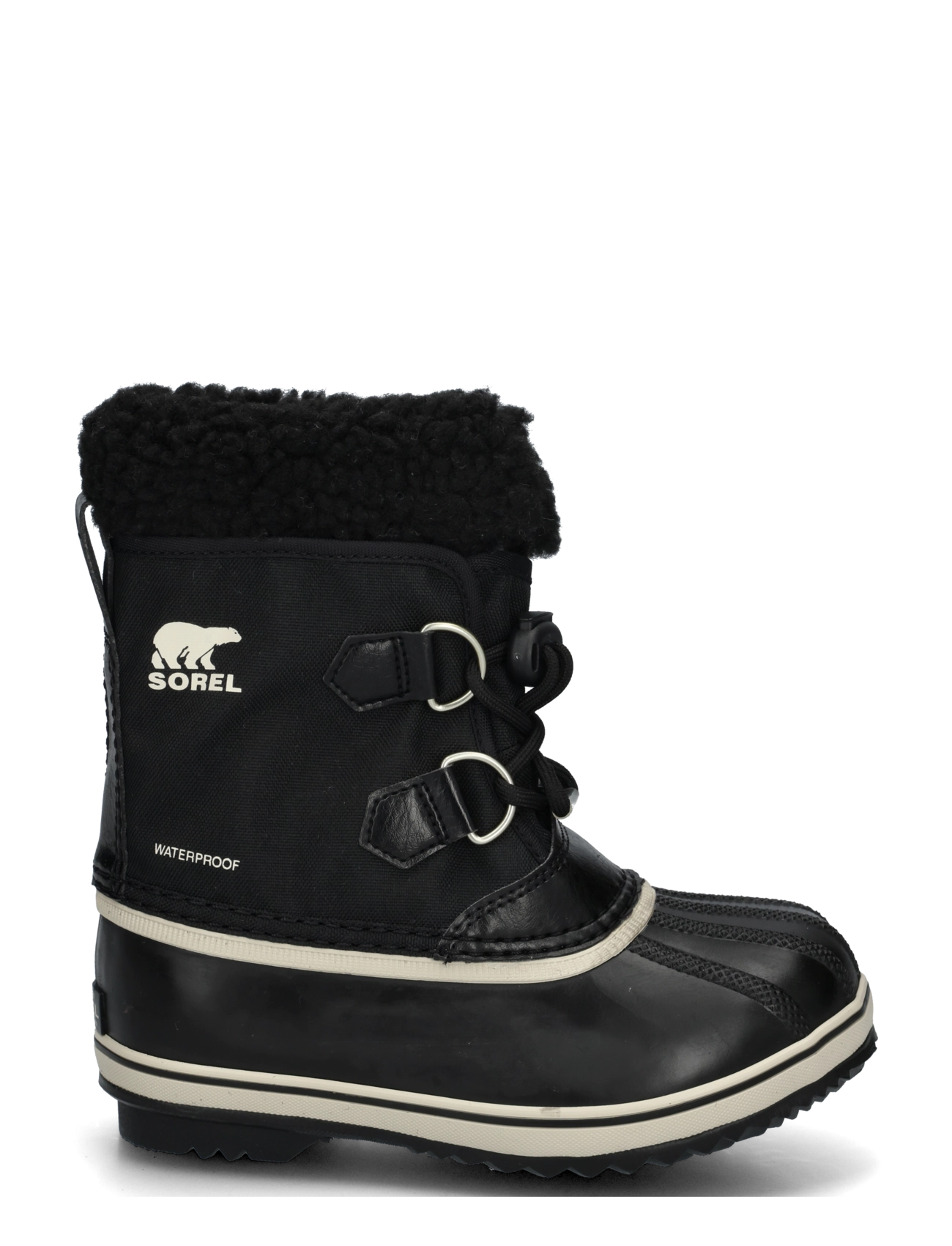 Sorel - LITTLE KIDS YOOT PAC NYLON WP - vandringsskor - black, black - 2