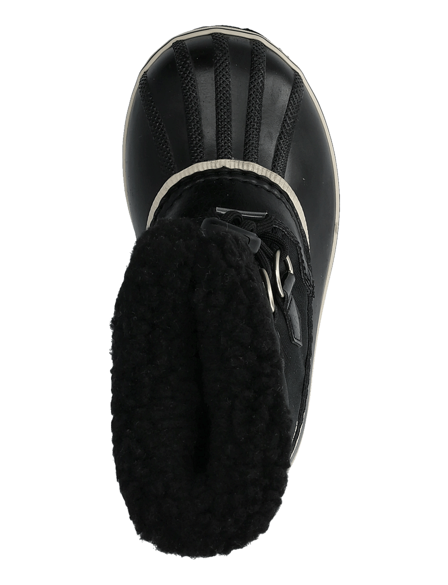 Sorel - LITTLE KIDS YOOT PAC NYLON WP - vandringsskor - black, black - 3
