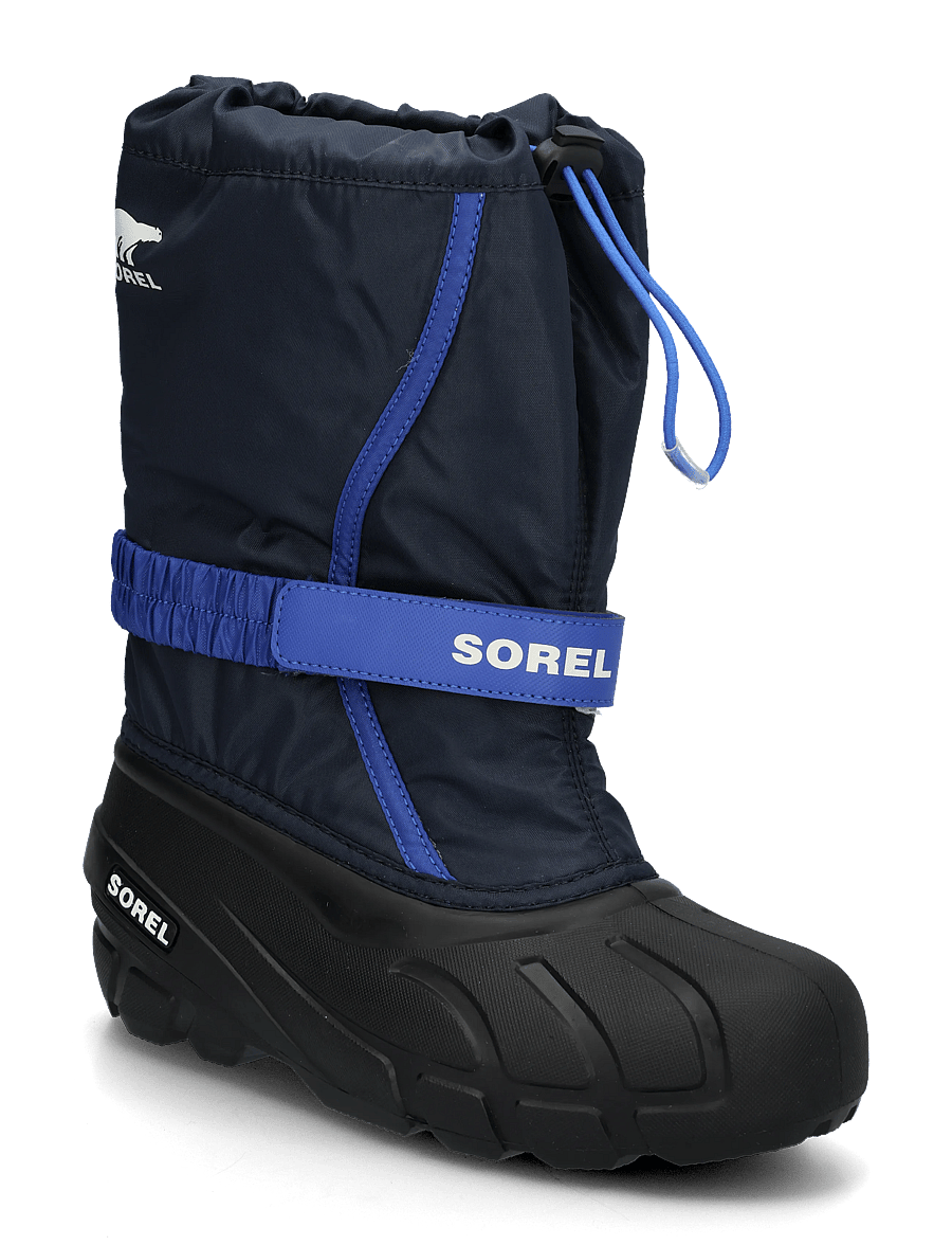 Sorel - BIG KIDS FLURRY BOOT - wanderschuhe - collegiate navy, azul - 0