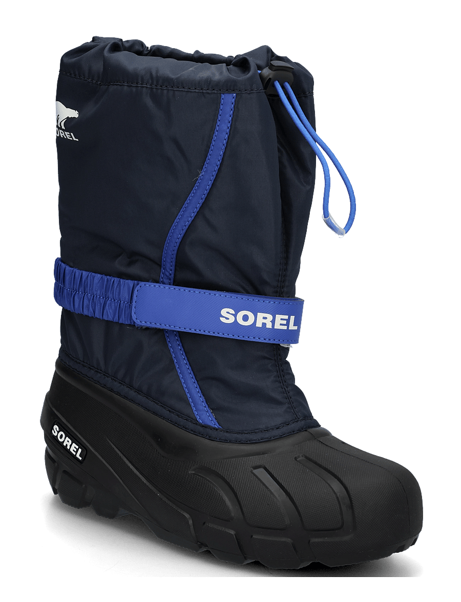 Sorel - BIG KIDS FLURRY BOOT - wanderschuhe - collegiate navy, azul - 0