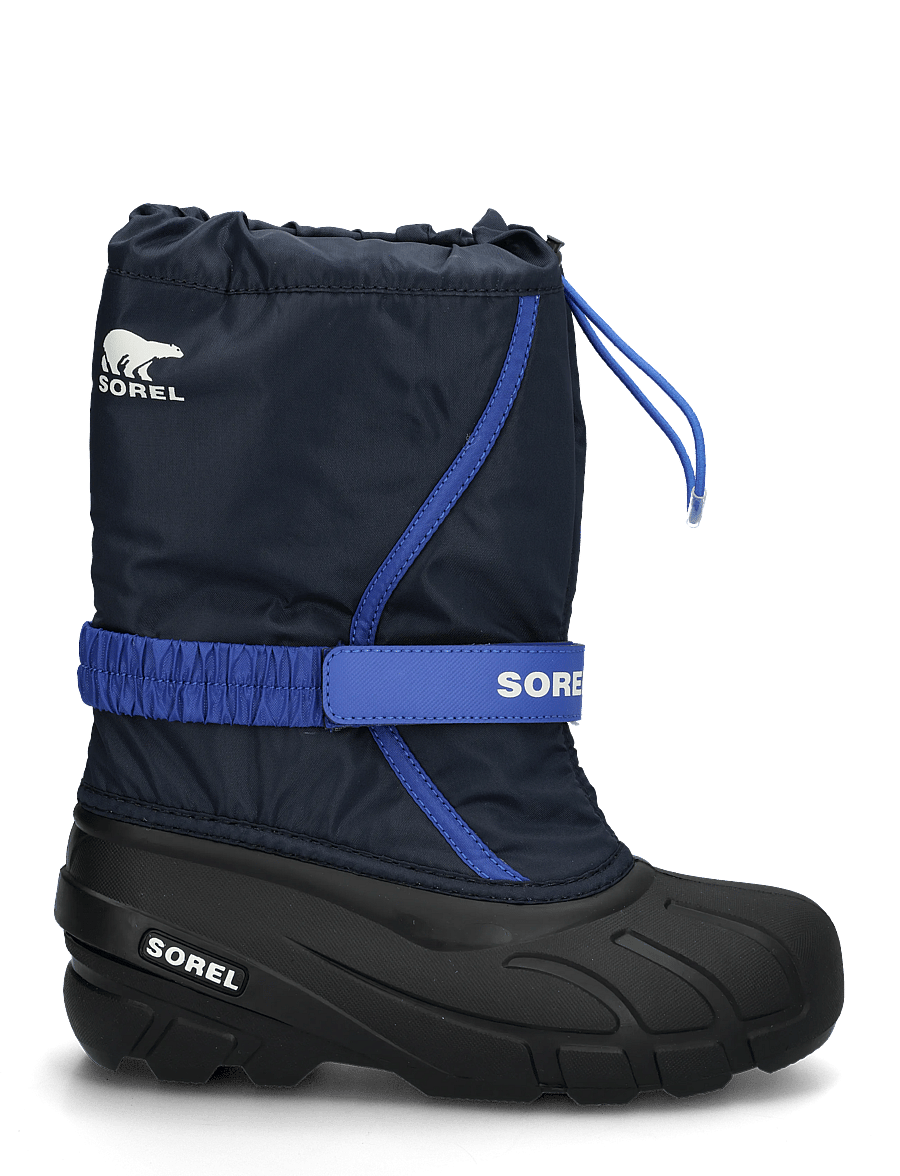 Sorel - BIG KIDS FLURRY BOOT - wanderschuhe - collegiate navy, azul - 2