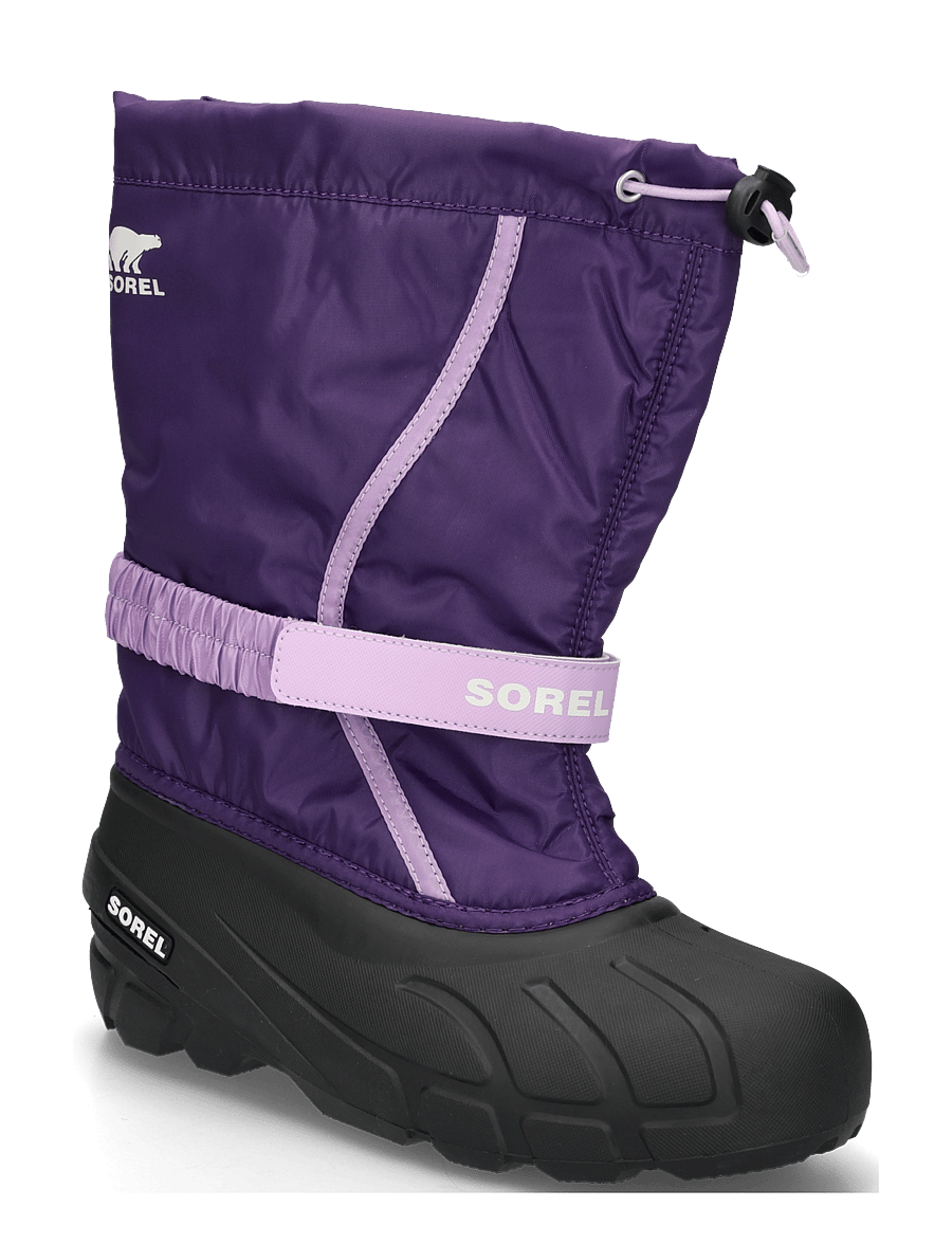 Sorel - BIG KIDS FLURRY BOOT - vandringsskor - ultra violet, hydrangea - 0