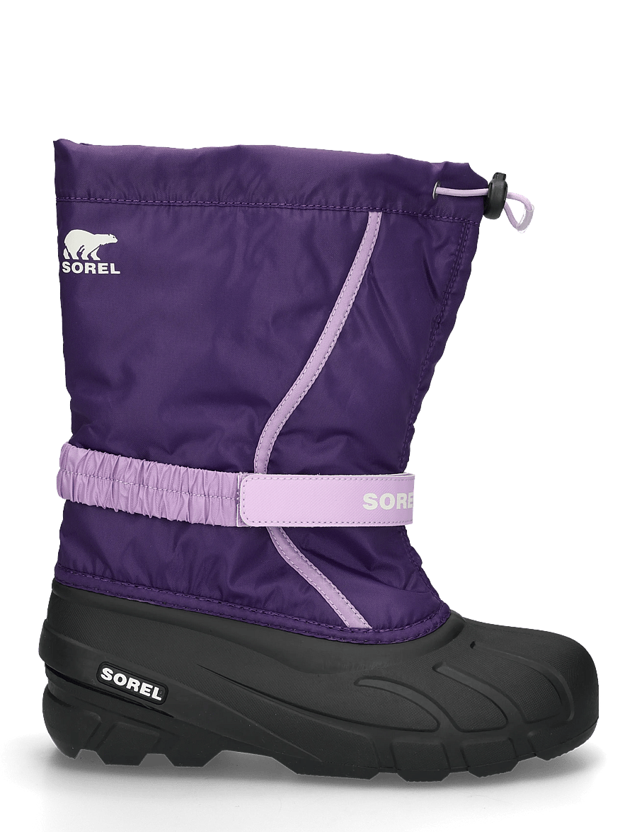 Sorel - BIG KIDS FLURRY BOOT - matka- ja kõndimisjalatsid - ultra violet, hydrangea - 2