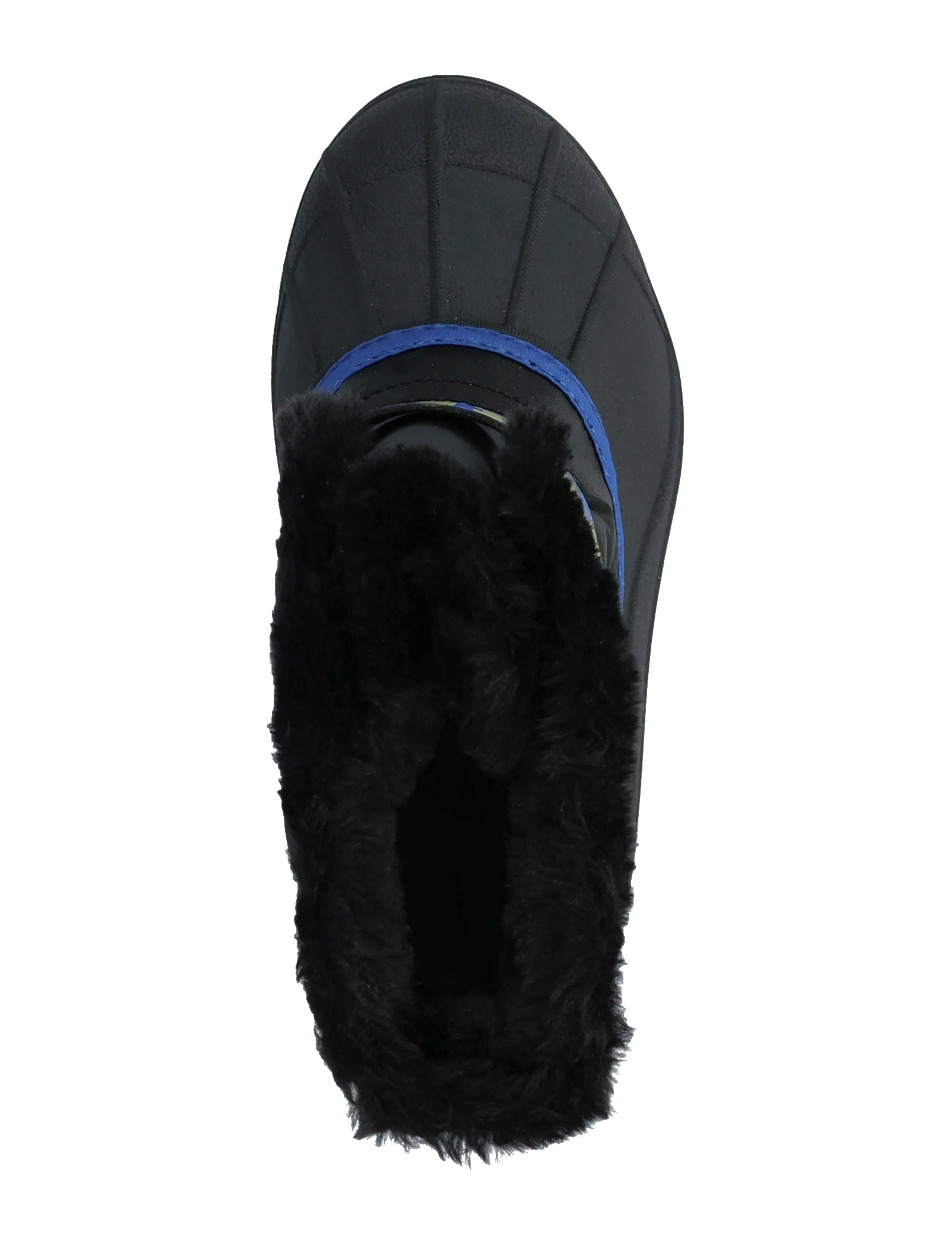 Sorel - LITTLE KIDS SNOW COMMANDER - matka- ja kõndimisjalatsid - black, azul - 3