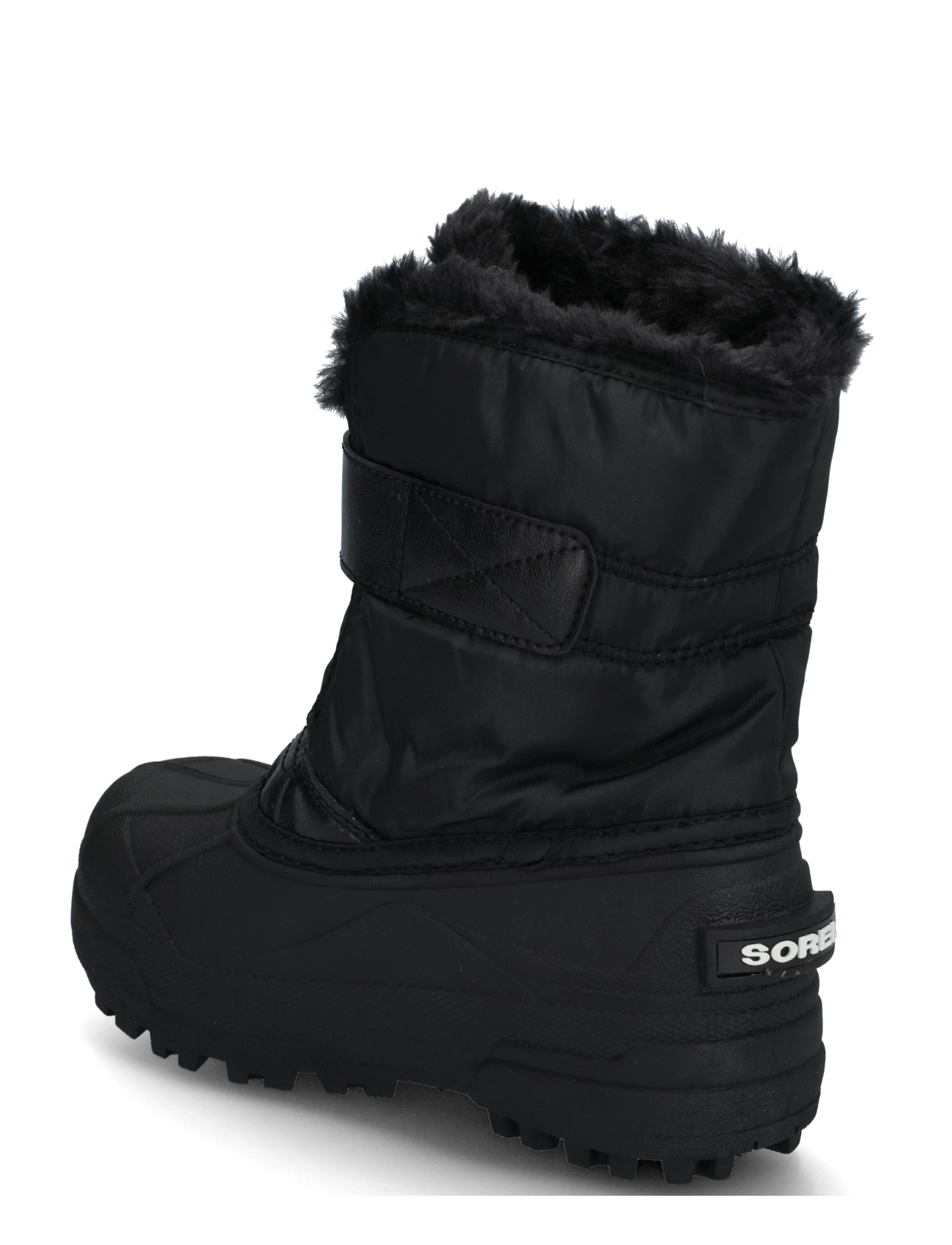 Sorel - LITTLE KIDS SNOW COMMANDER - hiking shoes - black, sea salt - 1