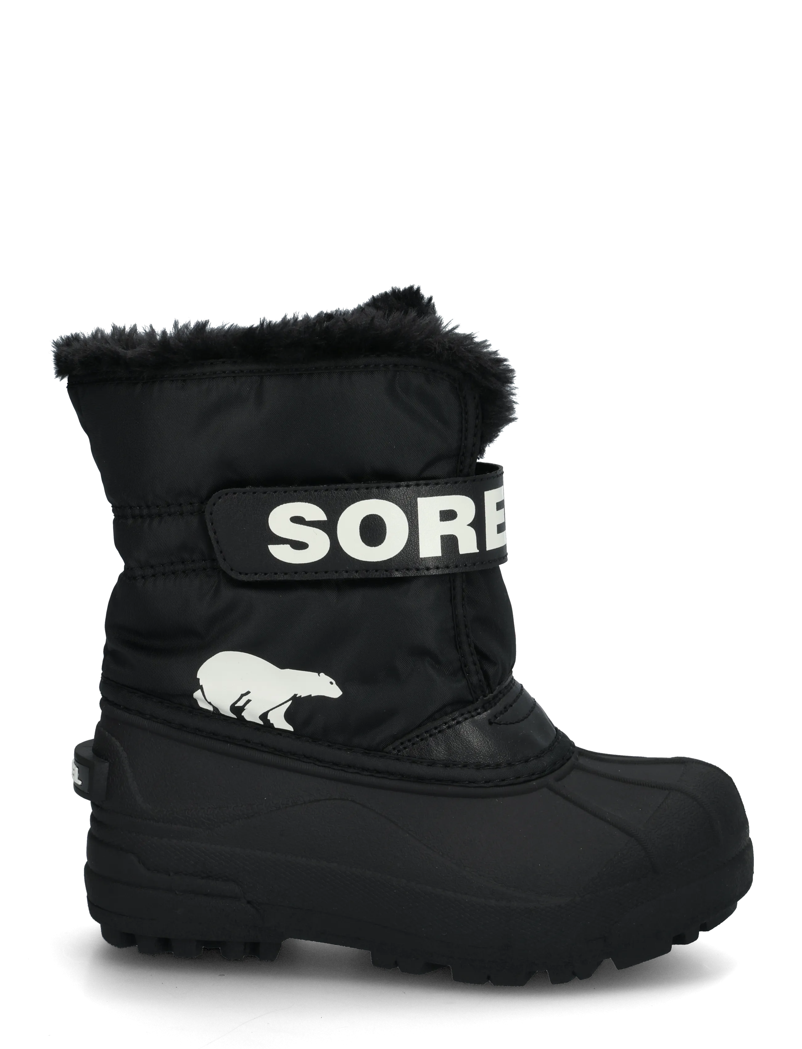 Sorel - LITTLE KIDS SNOW COMMANDER - wanderschuhe - black, sea salt - 2
