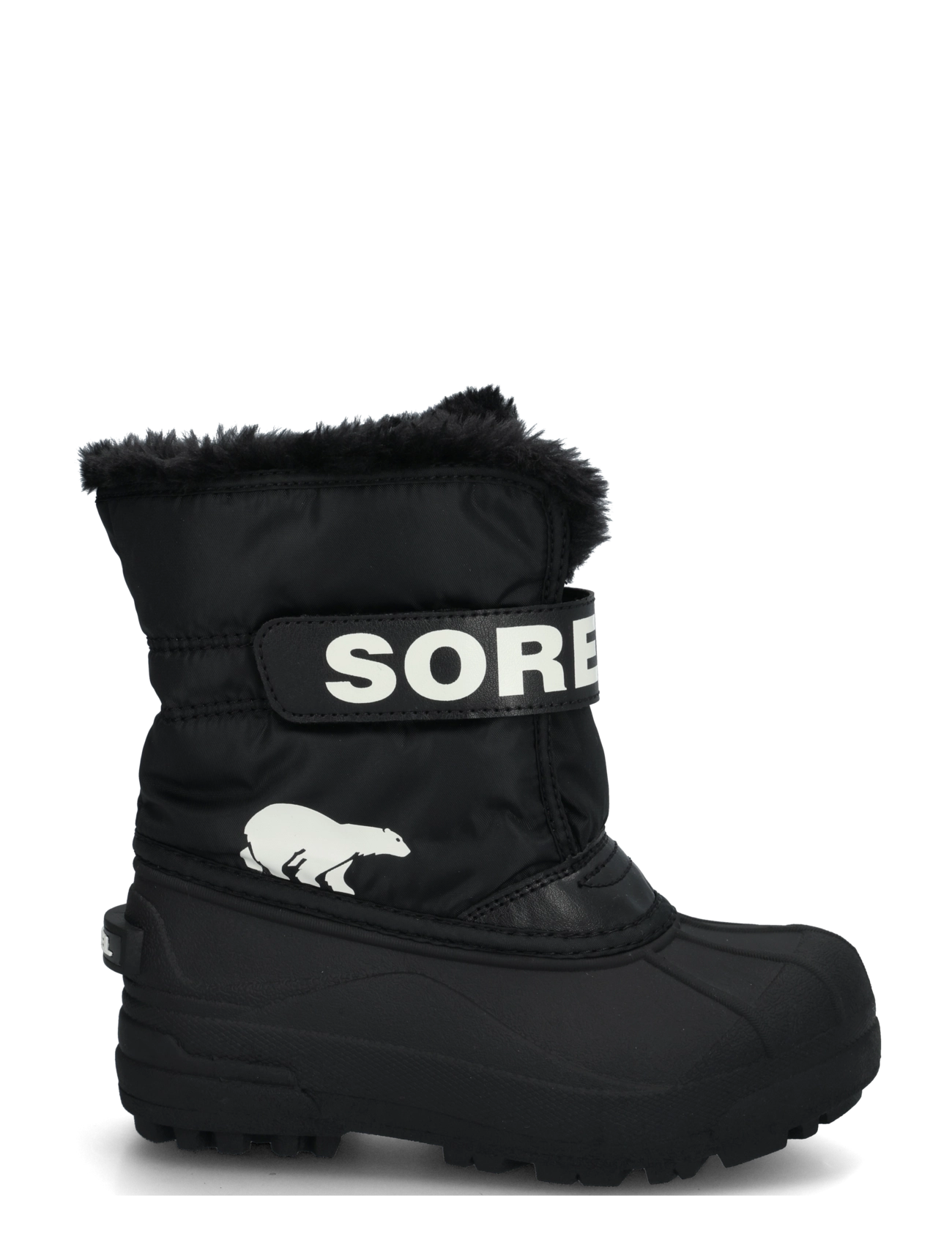 Sorel - LITTLE KIDS SNOW COMMANDER - hiking shoes - black, sea salt - 2
