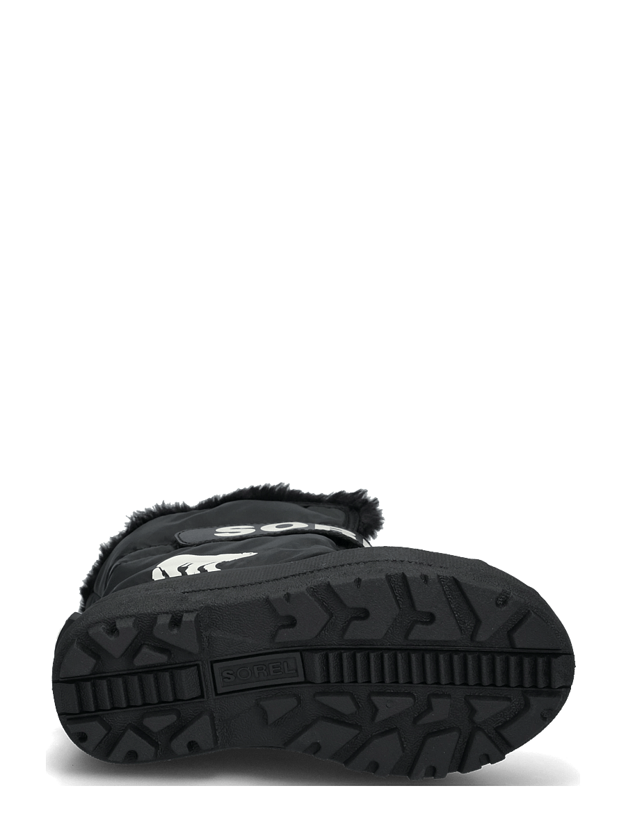 Sorel - LITTLE KIDS SNOW COMMANDER - matka- ja kõndimisjalatsid - black, sea salt - 4