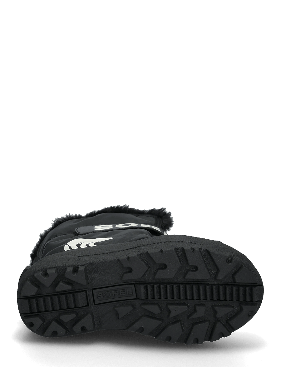 Sorel - LITTLE KIDS SNOW COMMANDER - wanderschuhe - black, sea salt - 4