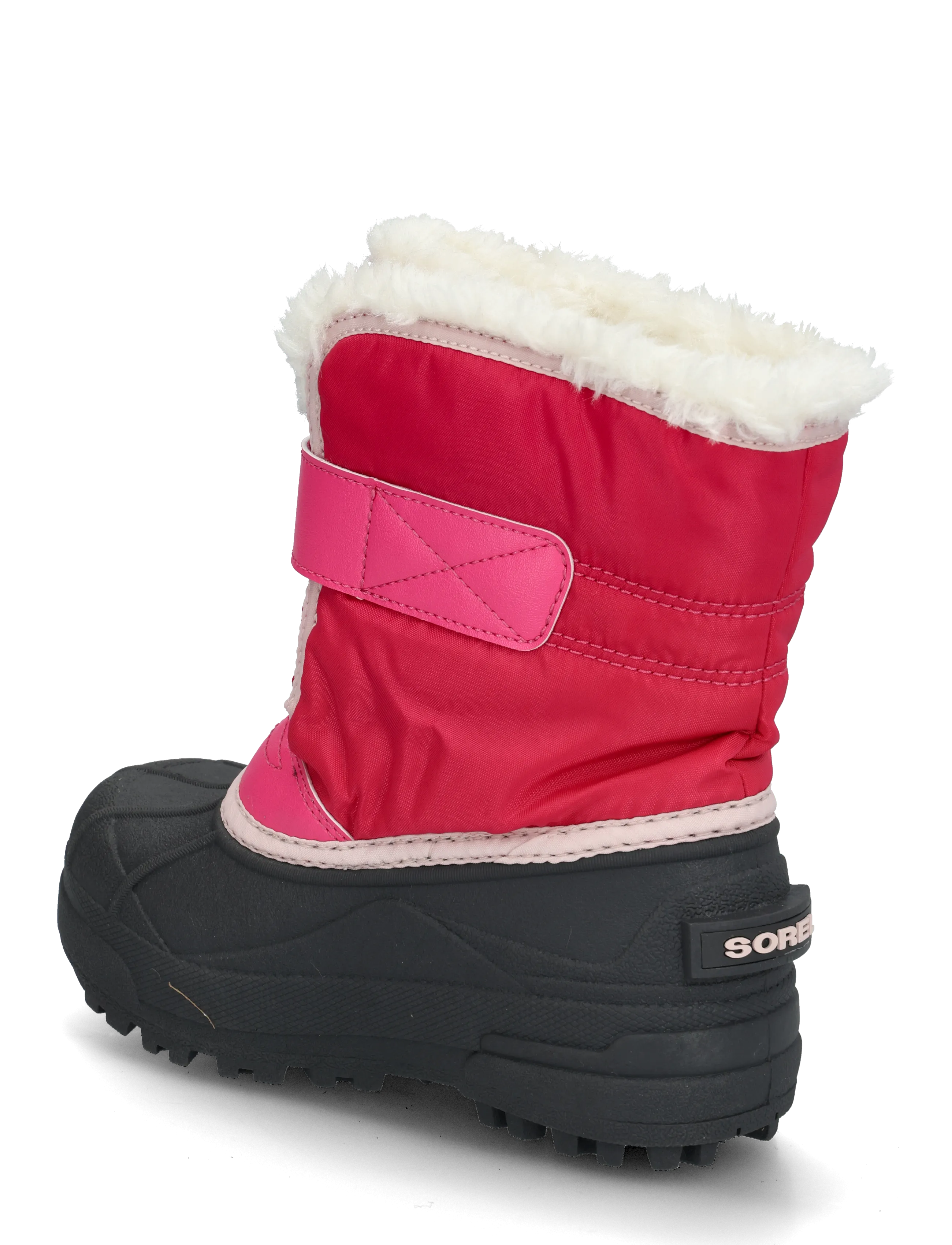 Sorel - LITTLE KIDS SNOW COMMANDER - matka- ja kõndimisjalatsid - ultra pink, pink salt - 1