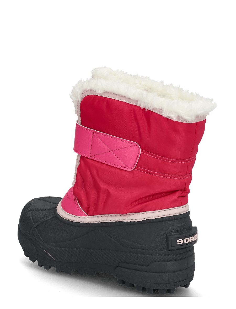 Sorel - LITTLE KIDS SNOW COMMANDER - vandringsskor - ultra pink, pink salt - 1