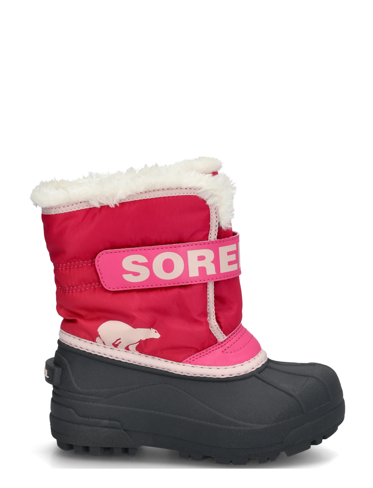Sorel - LITTLE KIDS SNOW COMMANDER - vandringsskor - ultra pink, pink salt - 2