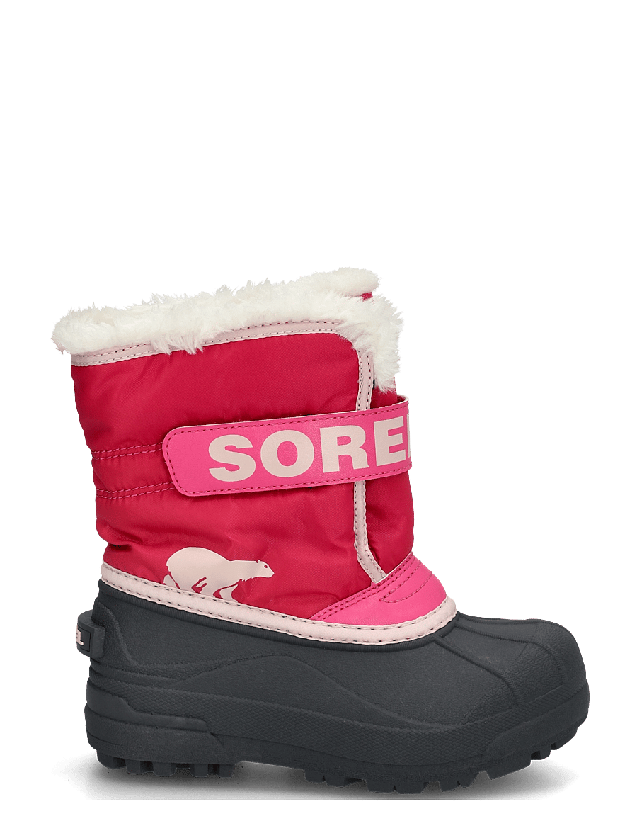 Sorel - LITTLE KIDS SNOW COMMANDER - vandringsskor - ultra pink, pink salt - 2