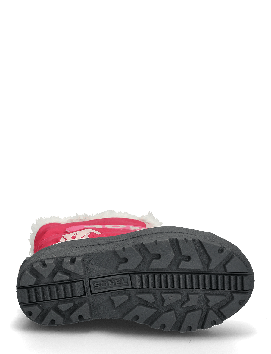 Sorel - LITTLE KIDS SNOW COMMANDER - matka- ja kõndimisjalatsid - ultra pink, pink salt - 4