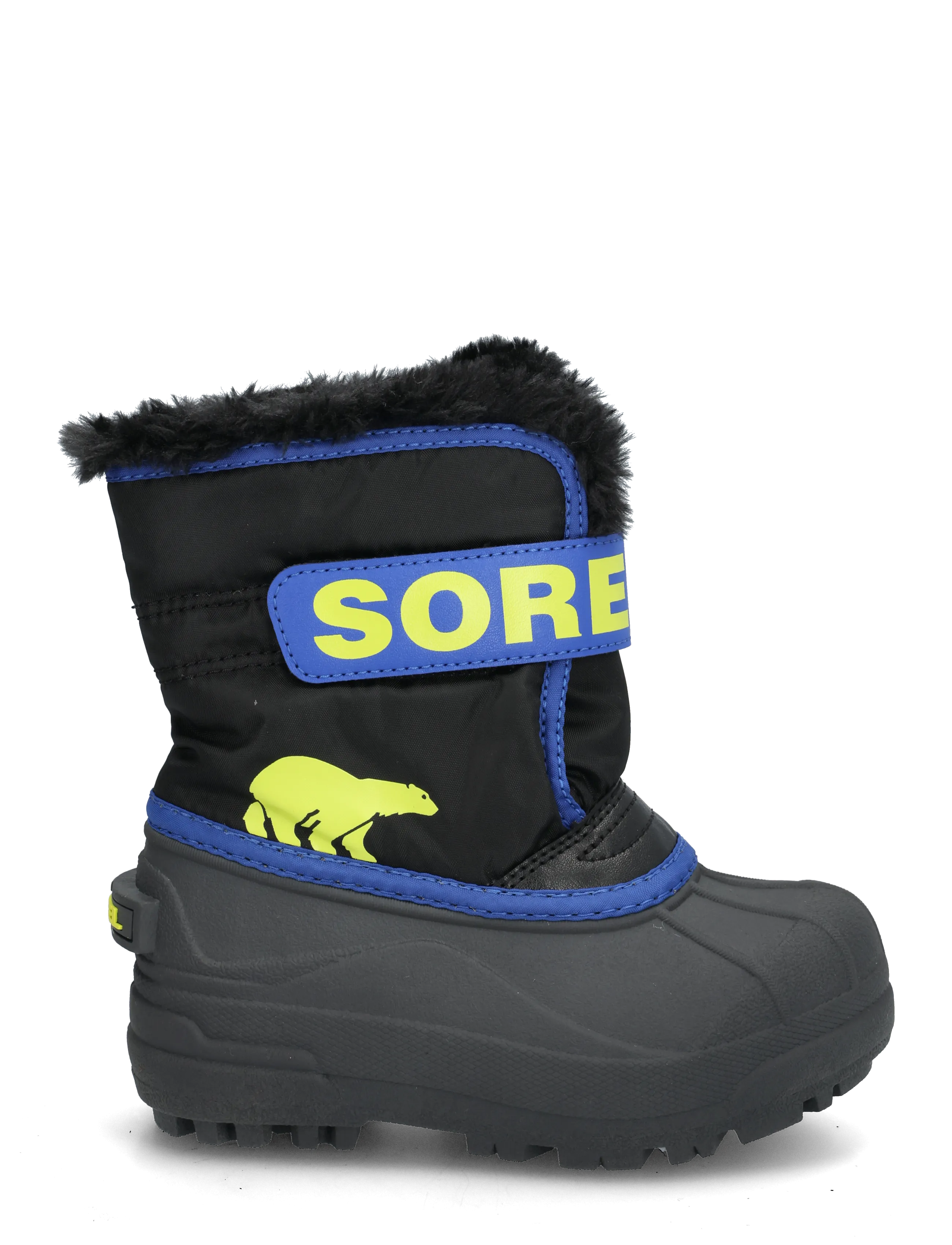 Sorel - TODDLER SNOW COMMANDER - matka- ja kõndimisjalatsid - black, azul - 2