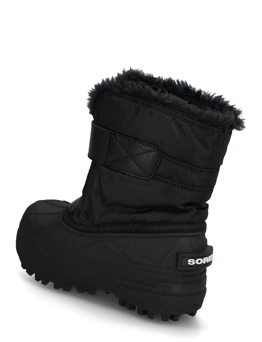 Sorel - TODDLER SNOW COMMANDER - matka- ja kõndimisjalatsid - black, sea salt - 1