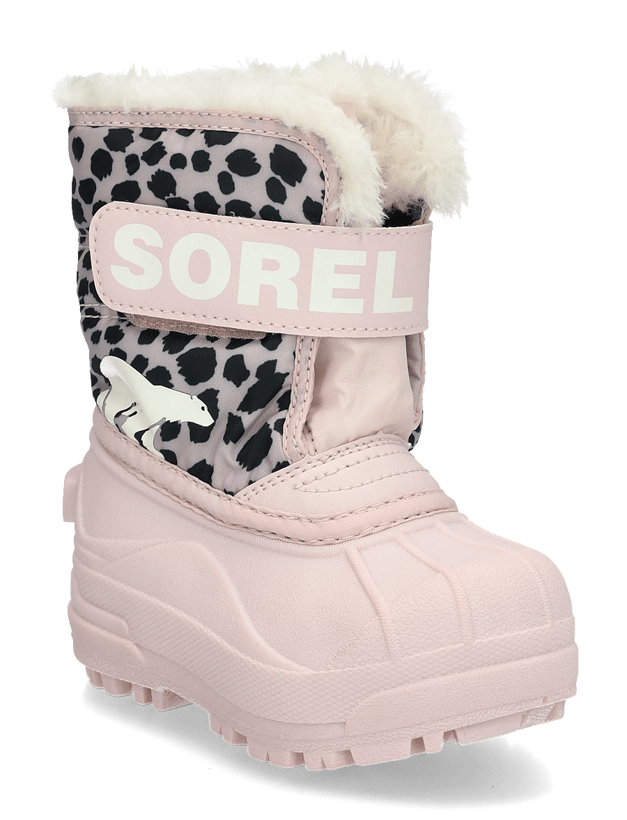 Sorel - TODDLER SNOW COMMANDER - vandringsskor - pink salt, pink salt - 0