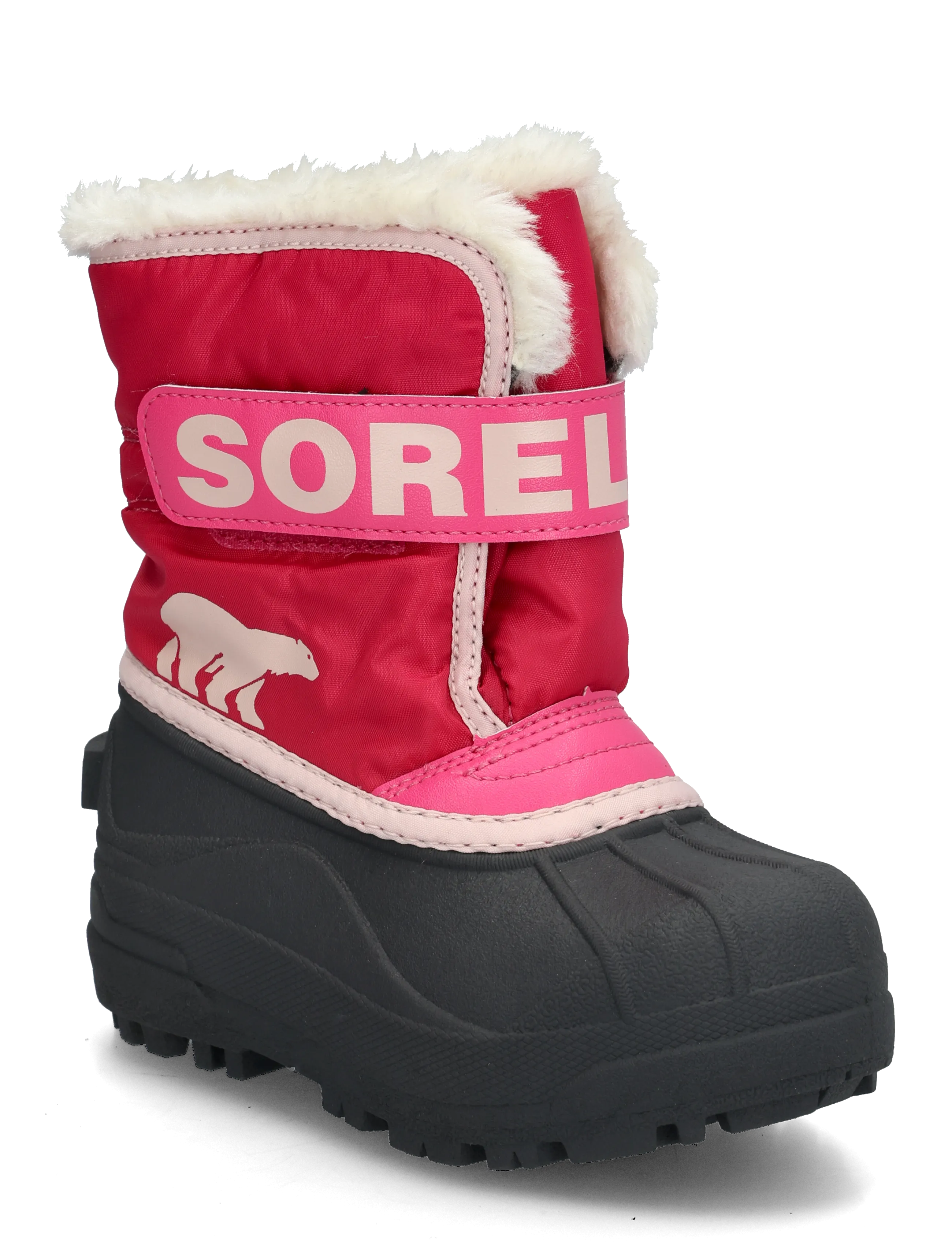 Sorel TODDLER SNOW COMMANDER - Vis alt - ULTRA PINK, PINK SALT / pink/rose