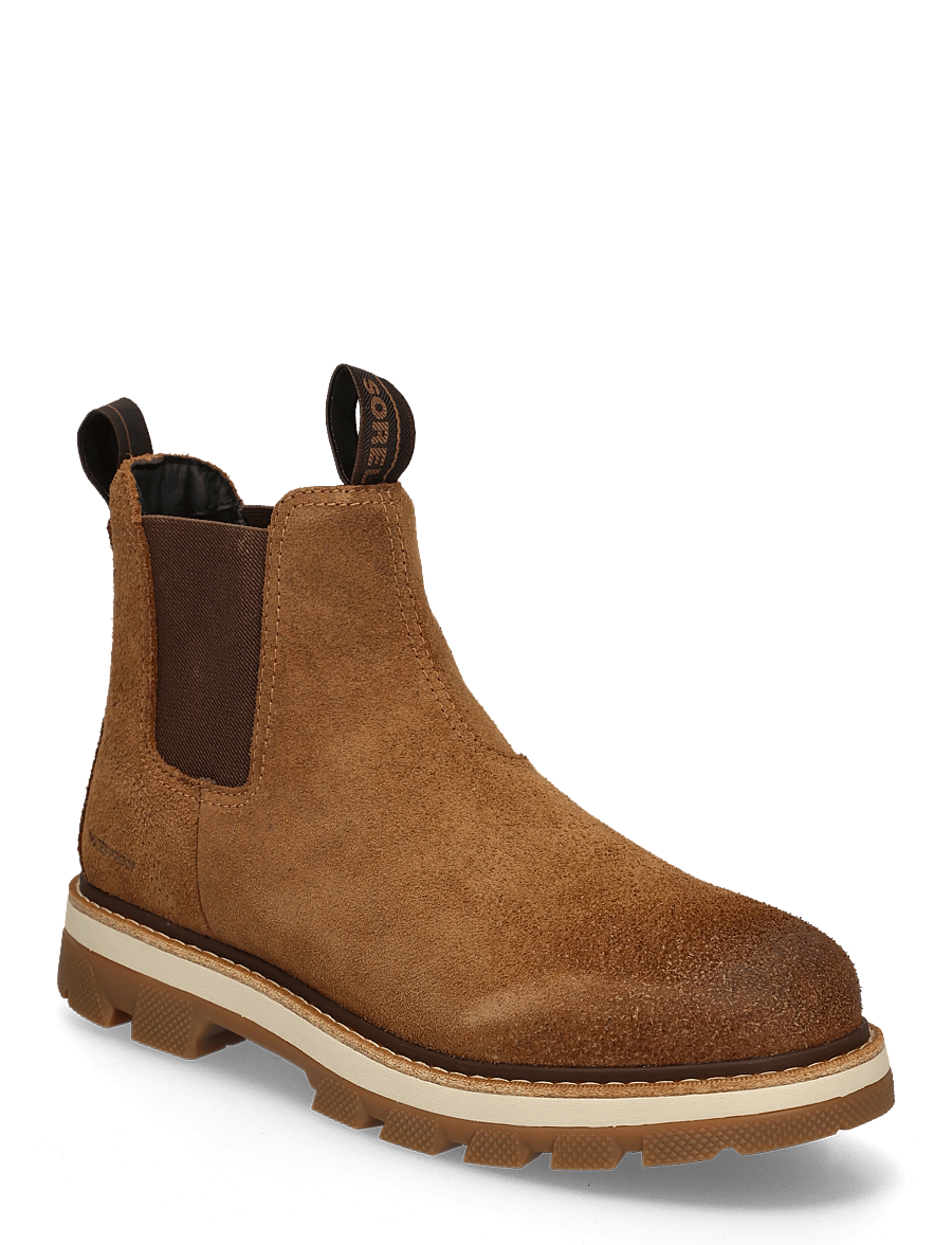 Sorel - LARK-47 CHELSEA WP - chelsea boots - velvet tan, tobacco - 0