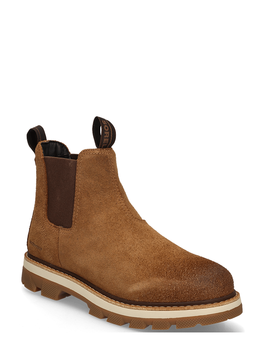 Sorel - LARK-47 CHELSEA WP - chelsea boots - velvet tan, tobacco - 0