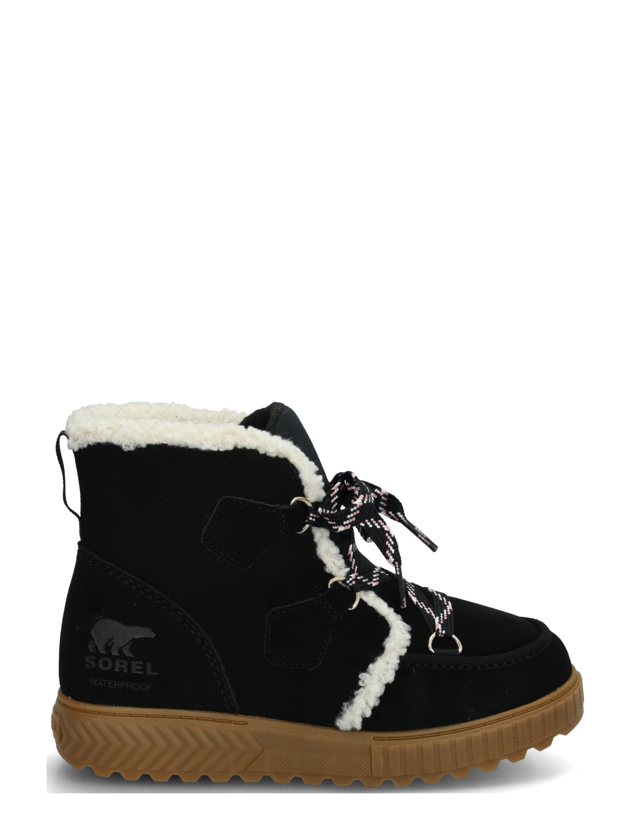 Sorel - BIG KIDS ONA AVE ALPINE WP - vandringsskor - black, gum 2 - 2