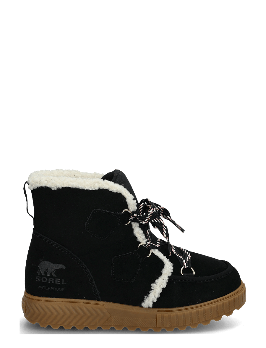 Sorel - BIG KIDS ONA AVE ALPINE WP - wanderschuhe - black, gum 2 - 2