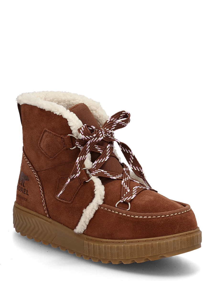 Sorel - BIG KIDS ONA AVE ALPINE WP - vandringsskor - dark auburn, gum 2 - 0