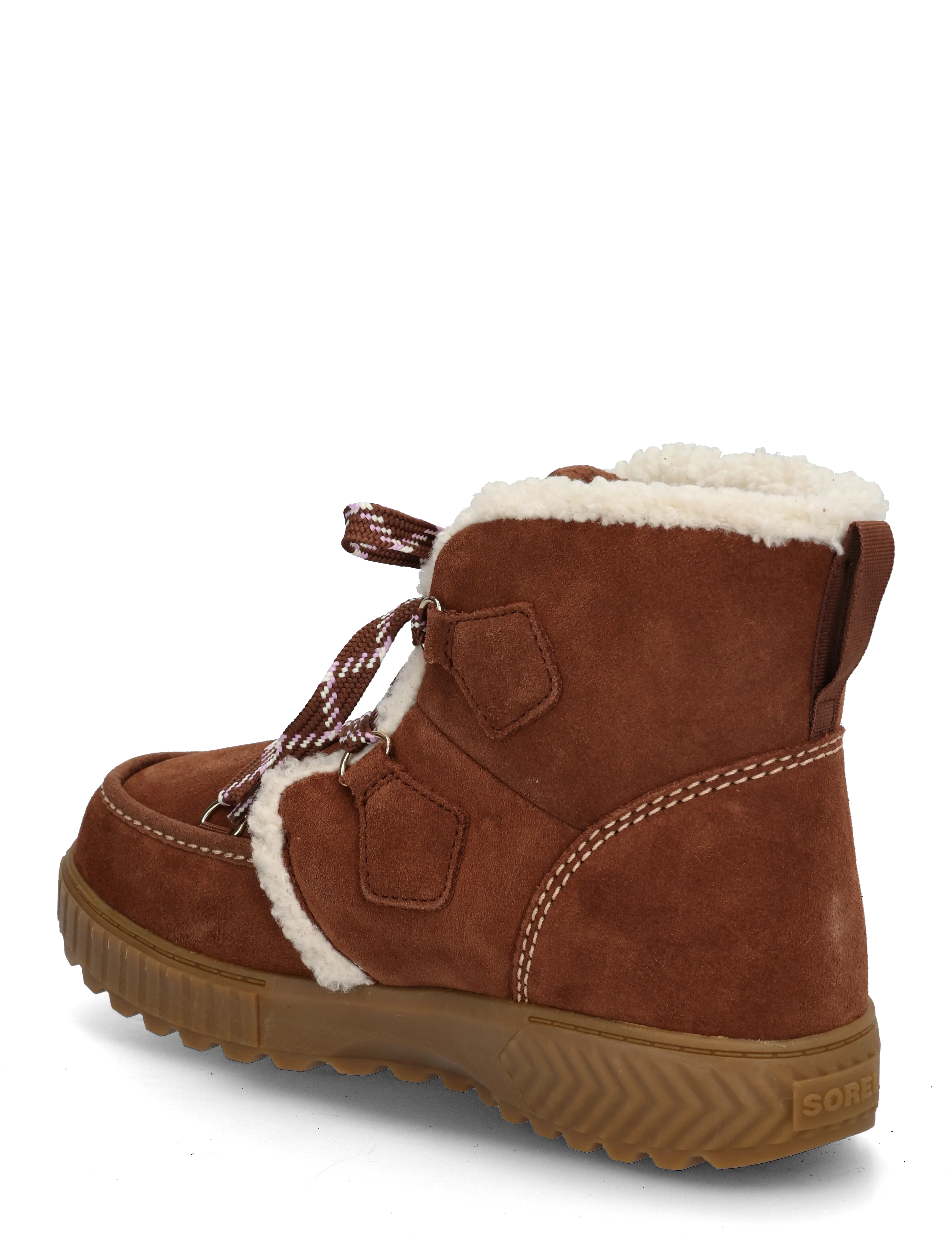Sorel - BIG KIDS ONA AVE ALPINE WP - vandringsskor - dark auburn, gum 2 - 1