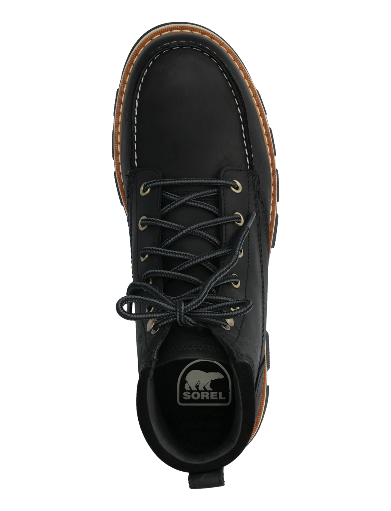 Sorel - LARK-47 MOC TOE WP - black, bleached ceramic - 3