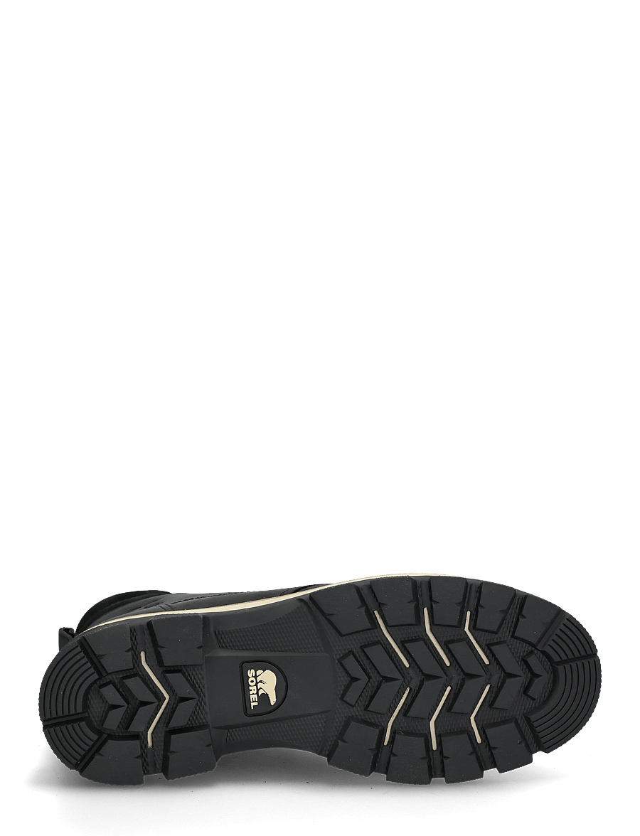 Sorel - LARK-47 MOC TOE WP - schnürstiefel - black, bleached ceramic - 4