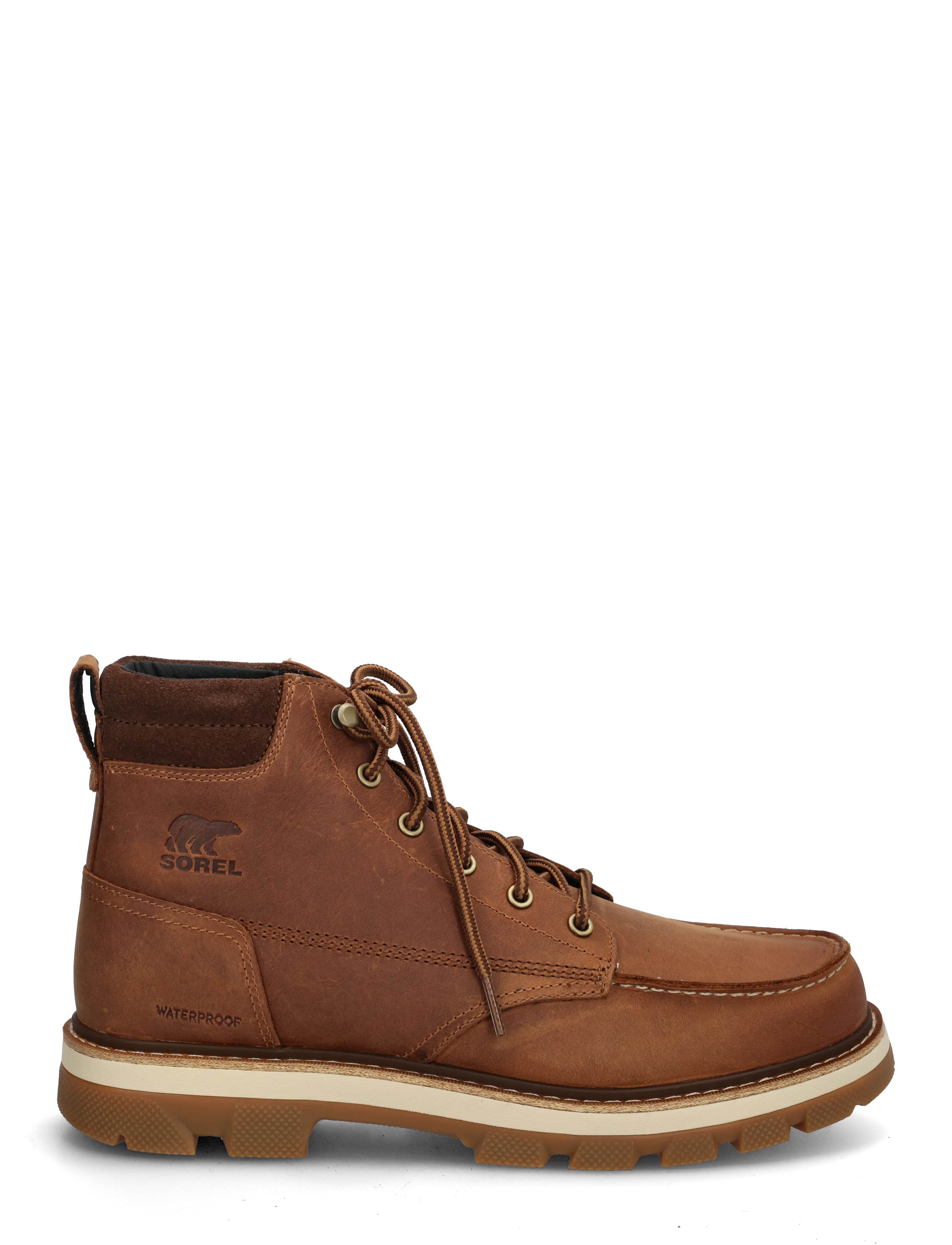 Sorel - LARK-47 MOC TOE WP - snørestøvler - velvet tan, tobacco - 2