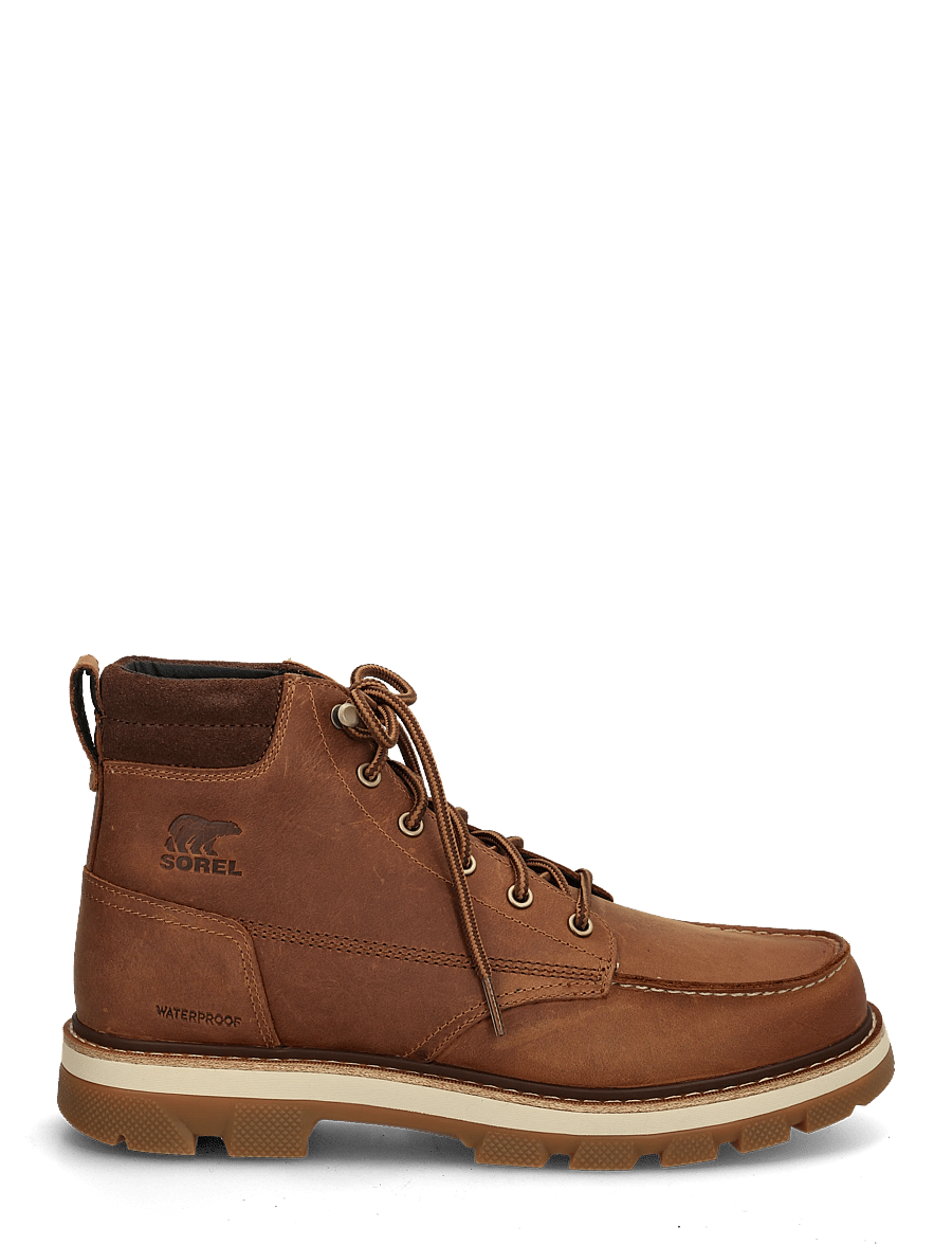 Sorel - LARK-47 MOC TOE WP - snørestøvler - velvet tan, tobacco - 2