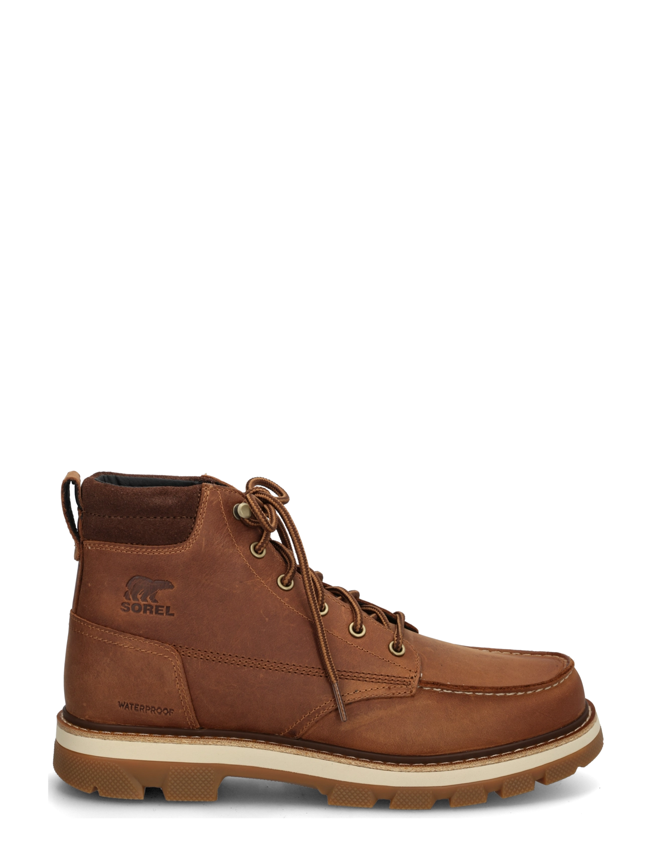 Sorel - LARK-47 MOC TOE WP - paeltega saapad - velvet tan, tobacco - 2