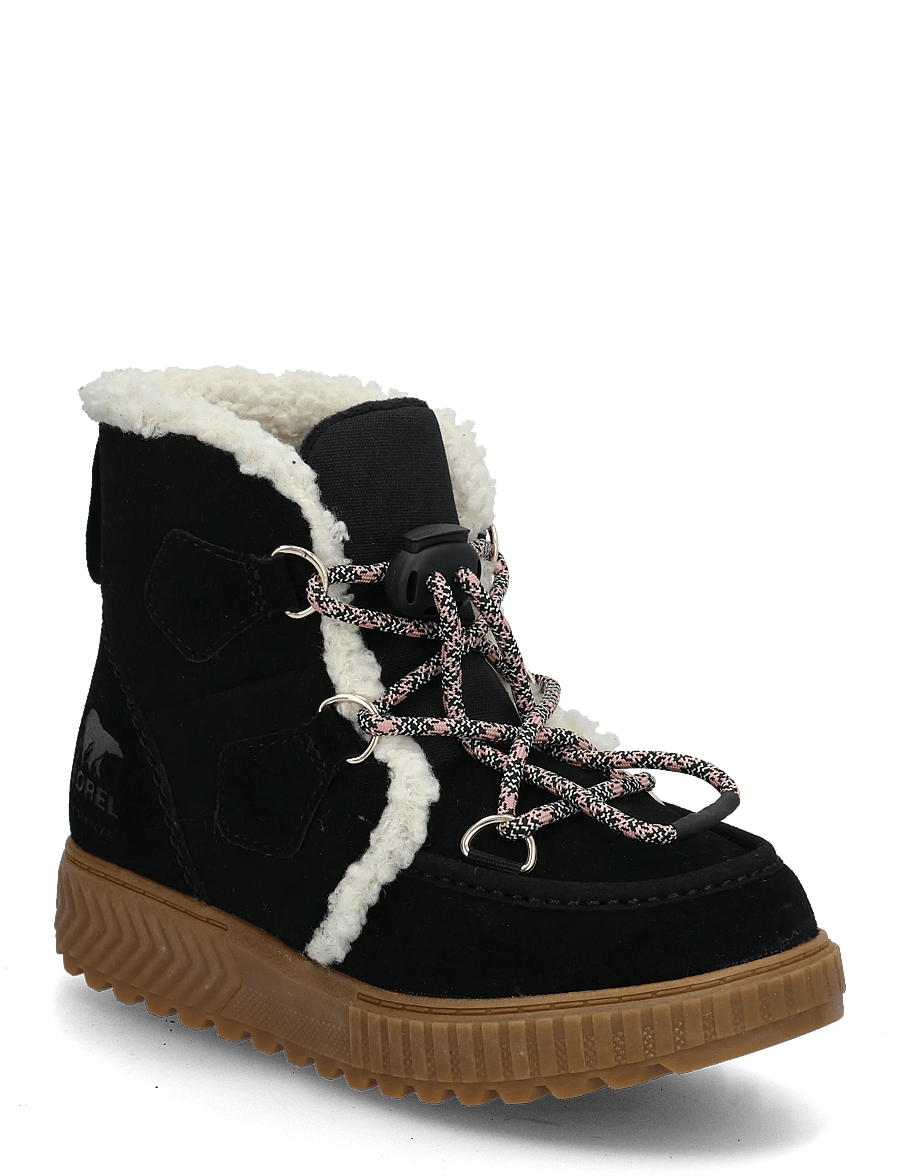 Sorel - LITTLE KIDS ONA AVE ALPINE WP - matka- ja kõndimisjalatsid - black, gum 2 - 0