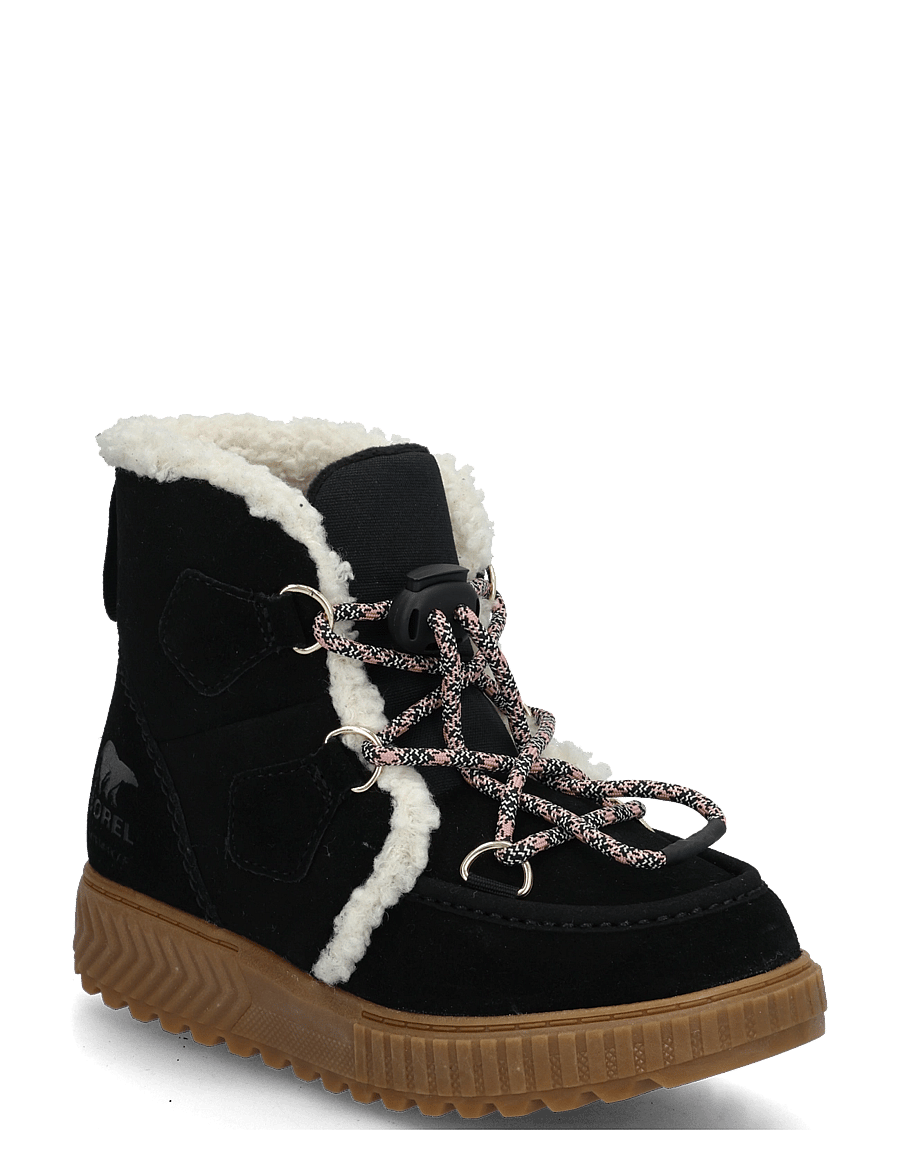 Sorel - LITTLE KIDS ONA AVE ALPINE WP - wanderschuhe - black, gum 2 - 0