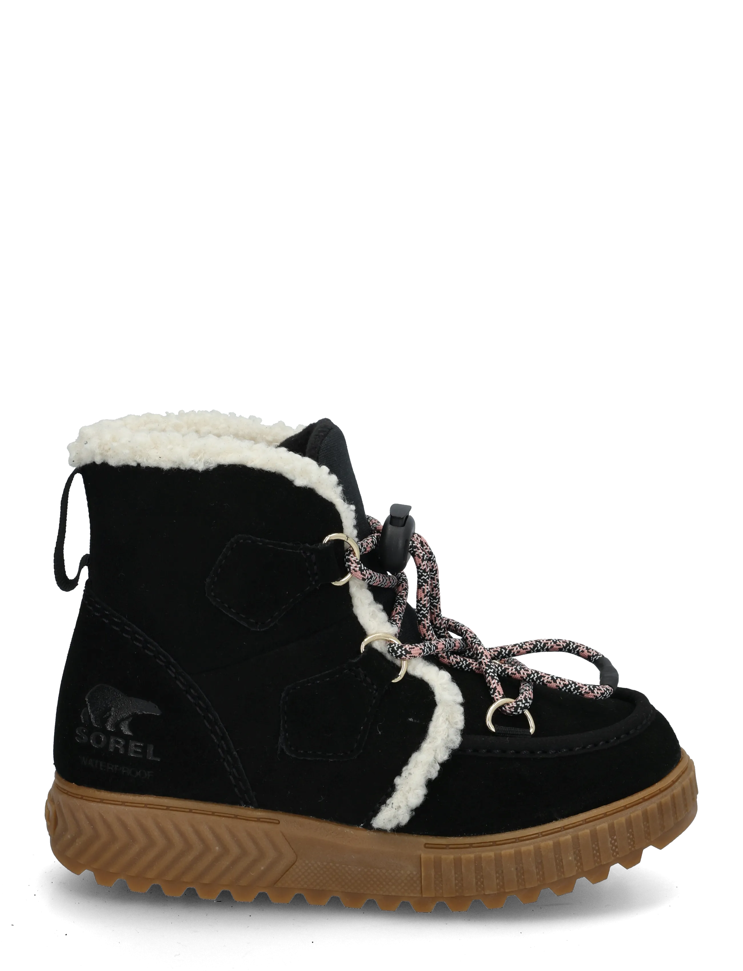 Sorel - LITTLE KIDS ONA AVE ALPINE WP - matka- ja kõndimisjalatsid - black, gum 2 - 2