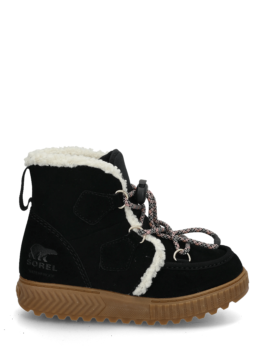 Sorel - LITTLE KIDS ONA AVE ALPINE WP - matka- ja kõndimisjalatsid - black, gum 2 - 2