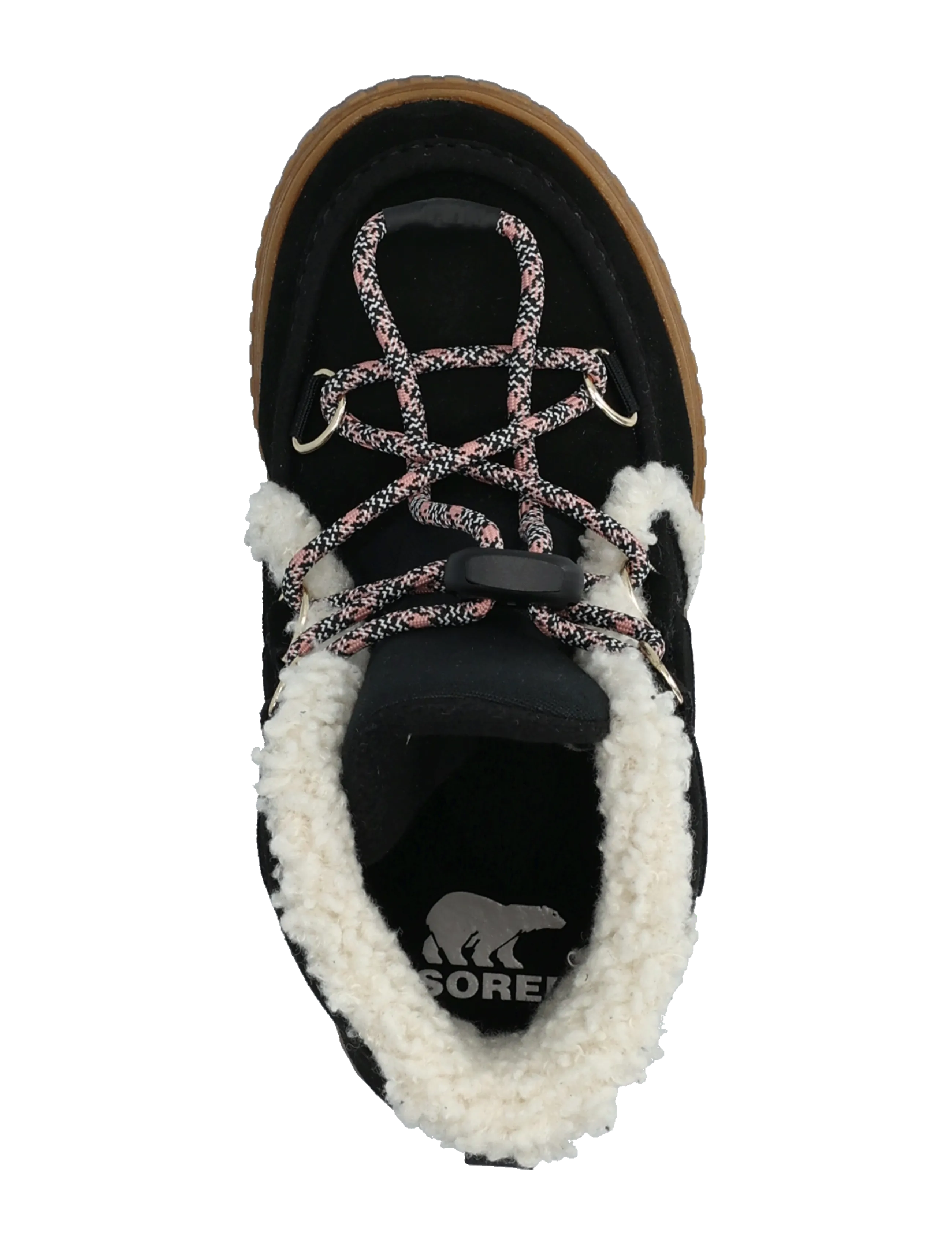 Sorel - LITTLE KIDS ONA AVE ALPINE WP - matka- ja kõndimisjalatsid - black, gum 2 - 3