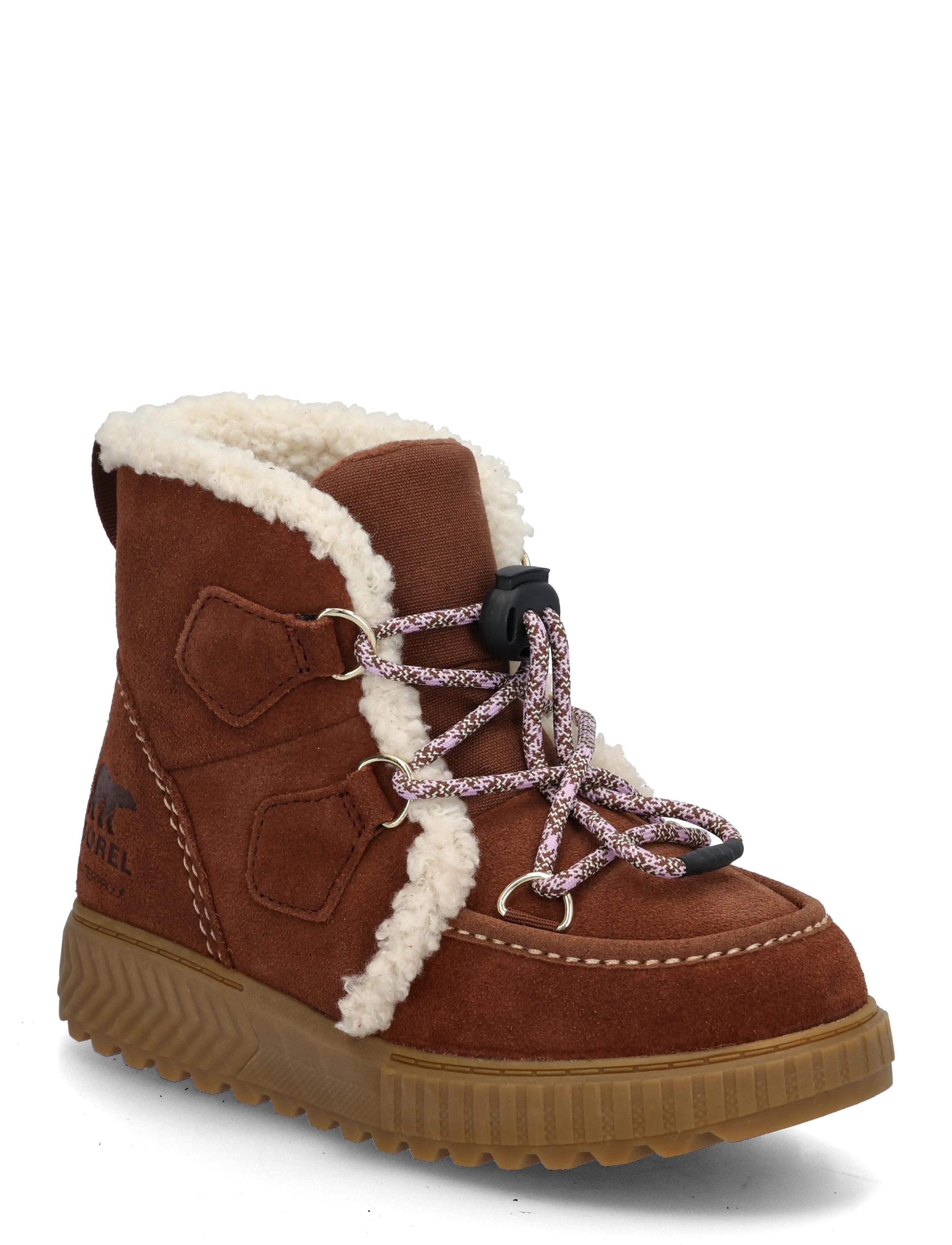 Sorel LITTLE KIDS ONA AVE ALPINE WP - Sorel - DARK AUBURN, GUM 2 / brown