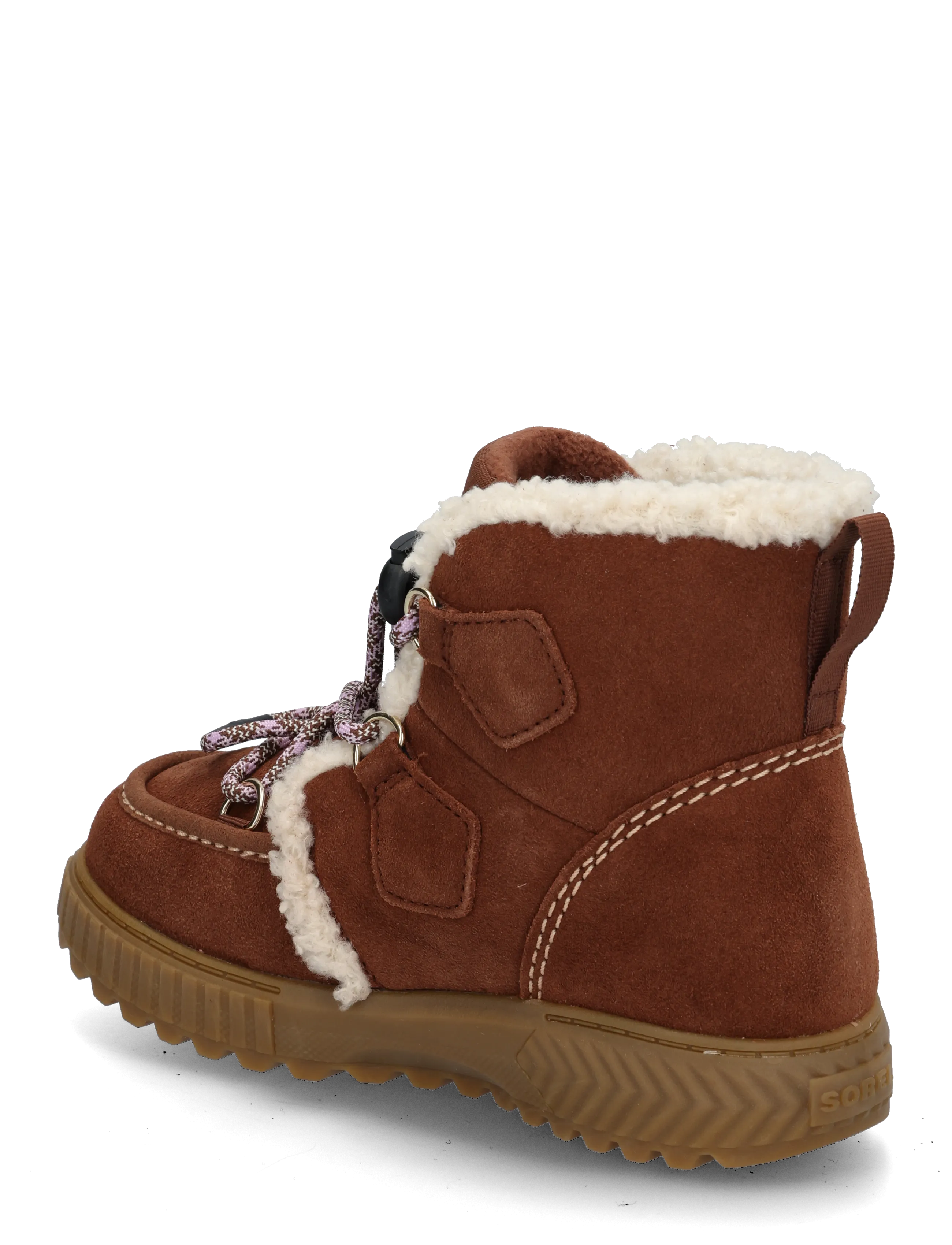 Sorel - LITTLE KIDS ONA AVE ALPINE WP - matka- ja kõndimisjalatsid - dark auburn, gum 2 - 1