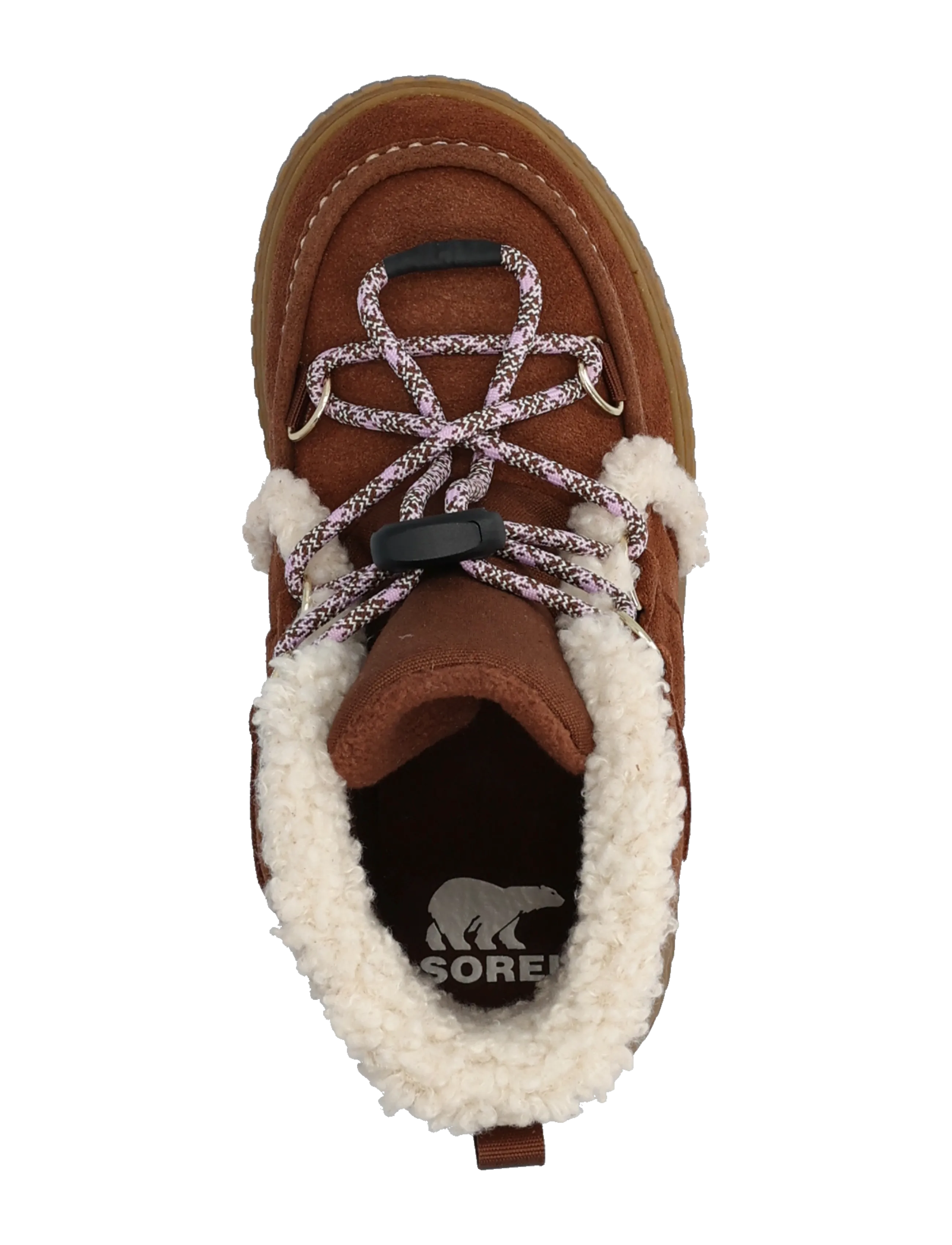 Sorel - LITTLE KIDS ONA AVE ALPINE WP - matka- ja kõndimisjalatsid - dark auburn, gum 2 - 3