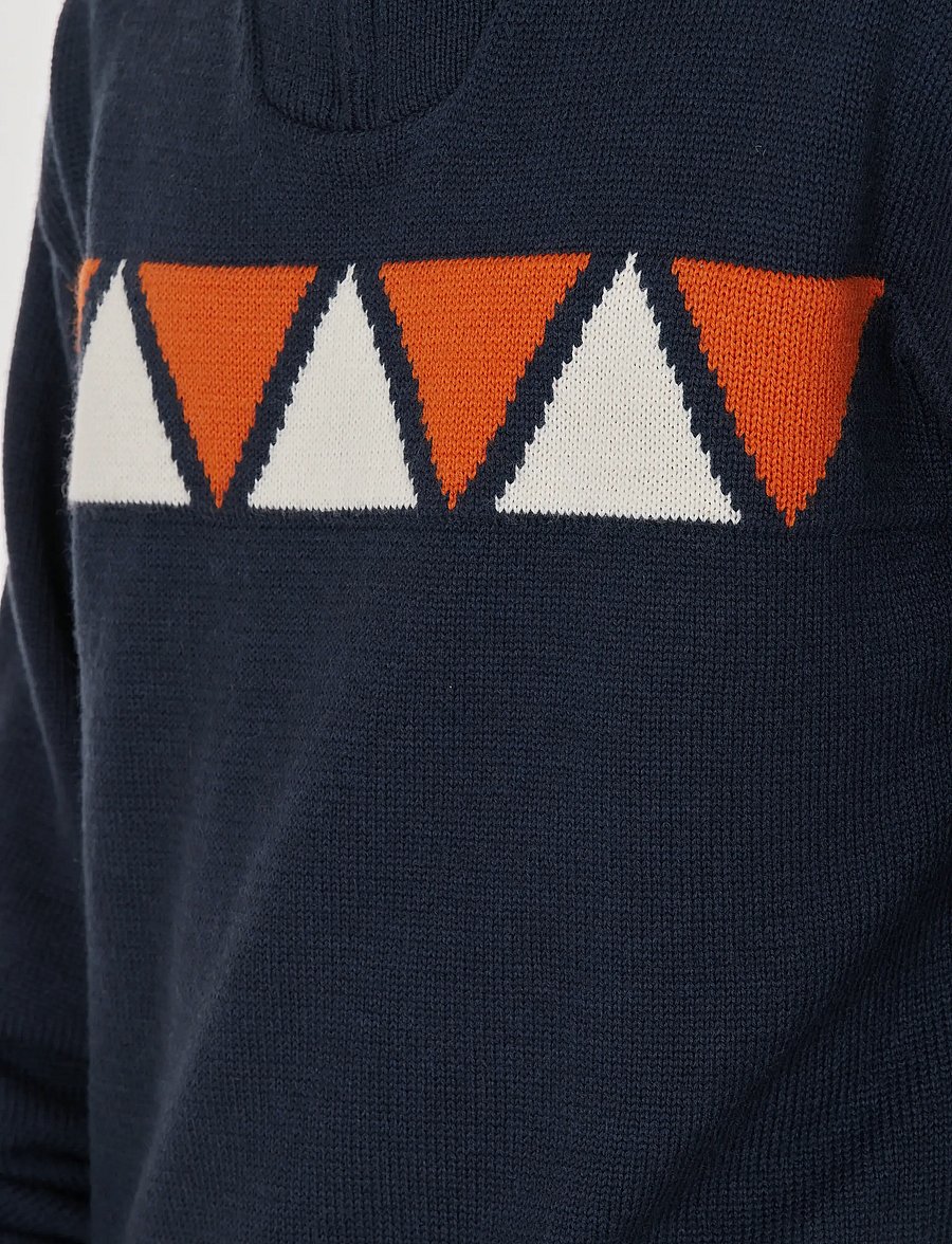 SOS - Aboda Windstopper Uni knit - sweatshirts - dark navy - 3
