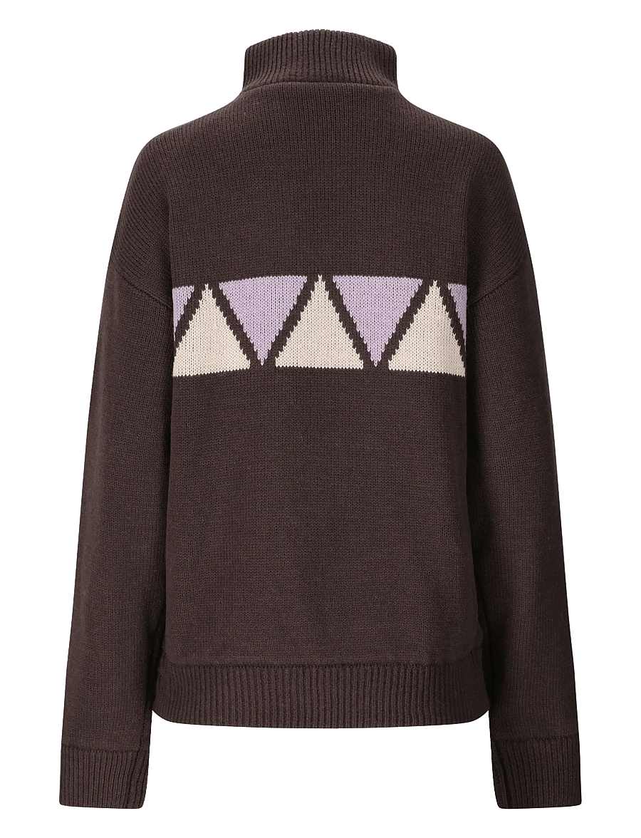 SOS - Aboda Windstopper Uni knit - dressipluusid - shale mud - 1