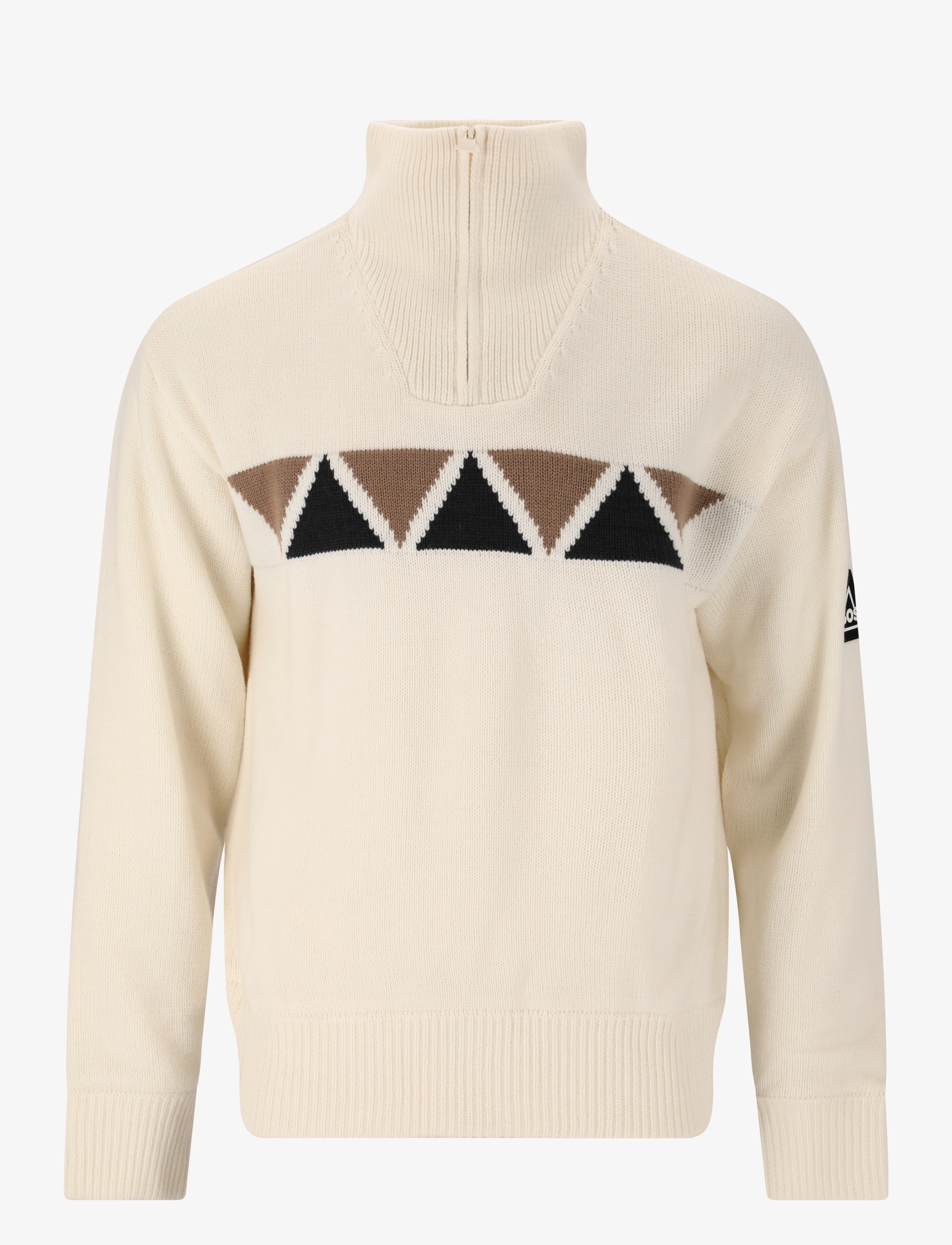 SOS Aboda Windstopper Uni knit - Sweatshirts - WHITE / beige