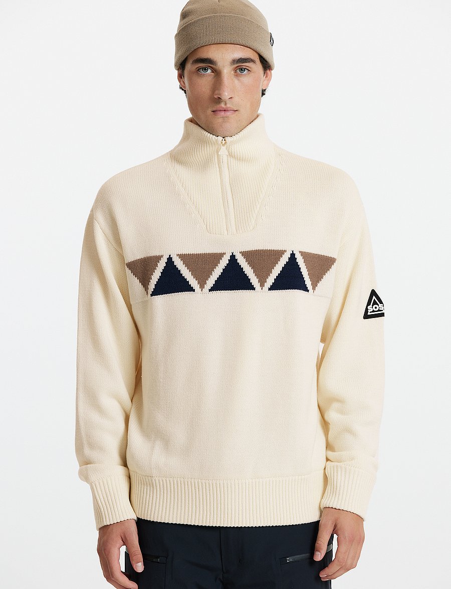 SOS - Aboda Windstopper Uni knit - white - 0