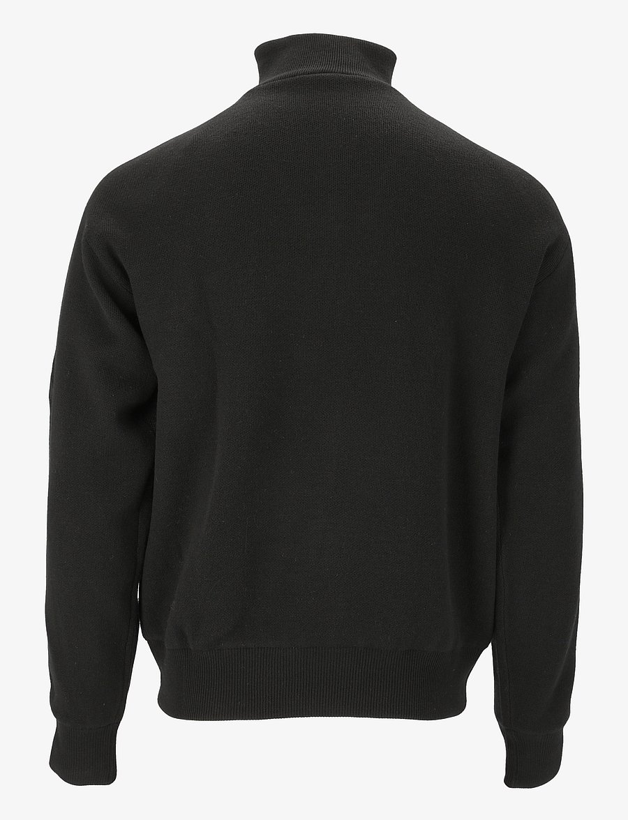 SOS - Tignes Uni Windstopper Knit - dressipluusid - black - 2