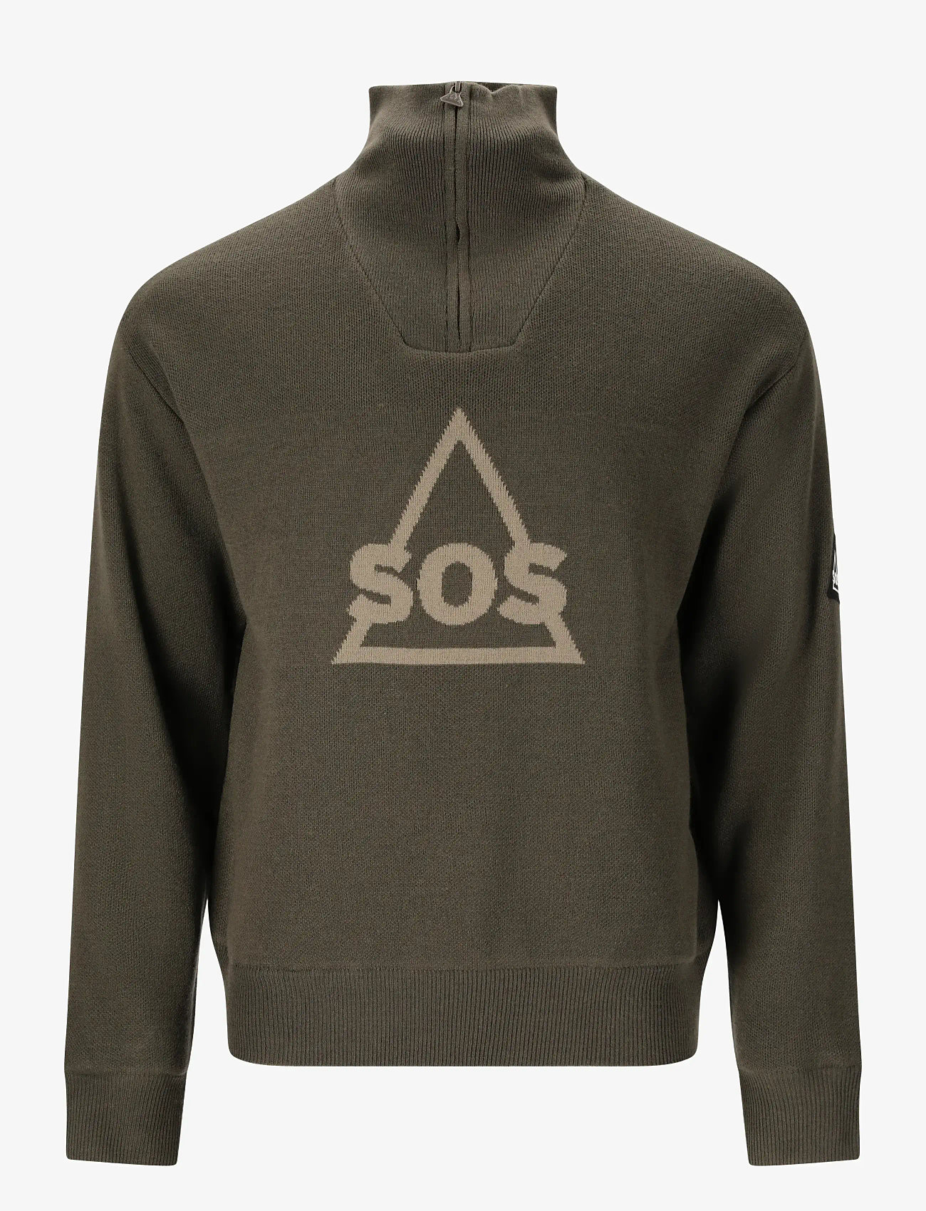 SOS - Tignes Uni Windstopper Knit - strickmode - black ink - 1
