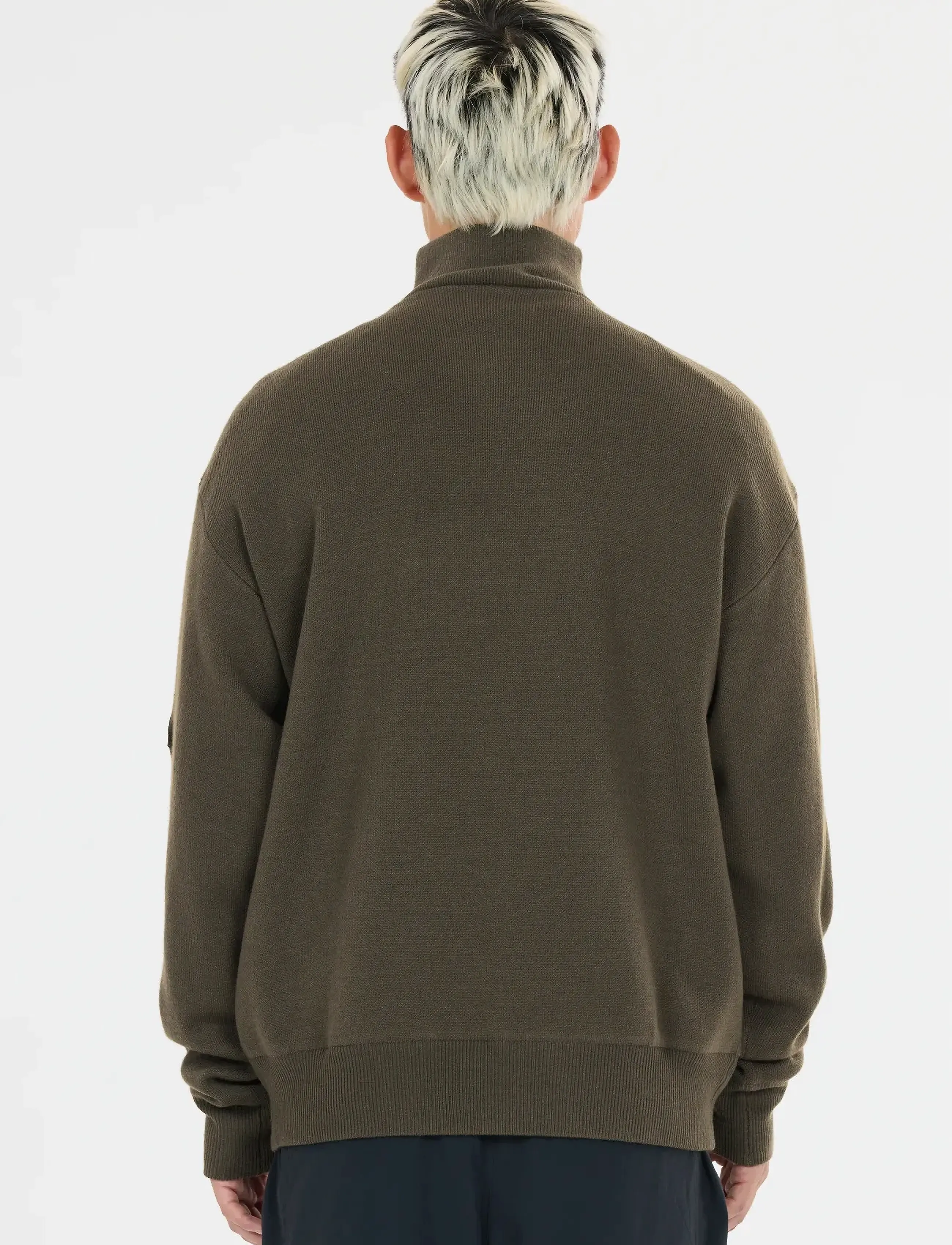 SOS - Tignes Uni Windstopper Knit - black ink - 5